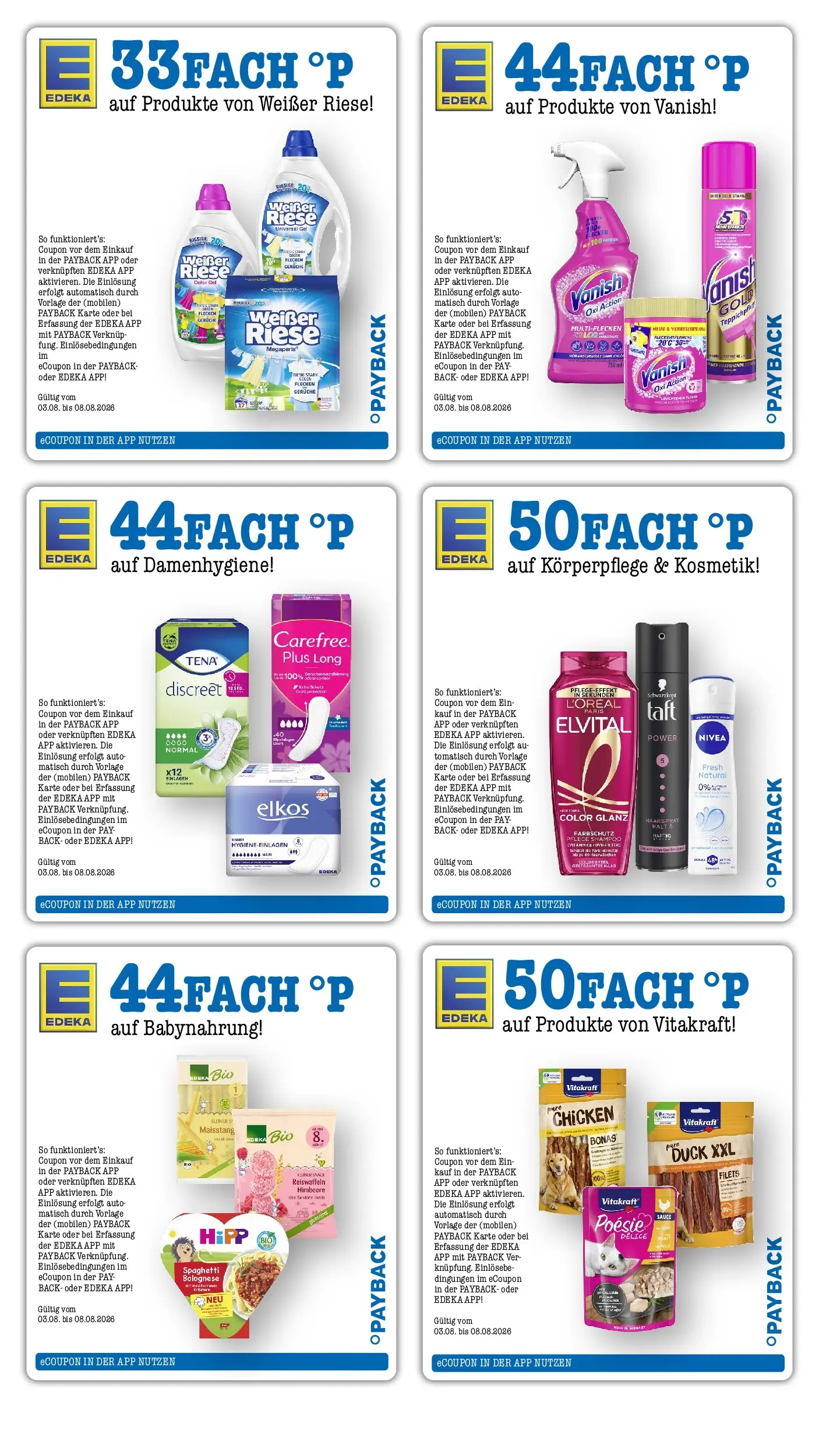 E center Prospekt Kuppenheim-Oberndorf (ab 03.08.2026) zum Blättern | Seite: 67 | Produkte: Shampoo, Haarspray, Babynahrung, Himbeere E center Prospekt Kuppenheim-Oberndorf (ab 03.08.2026) zum Blättern | Seite: 67 | Produkte: Shampoo, Haarspray, Babynahrung, Himbeere