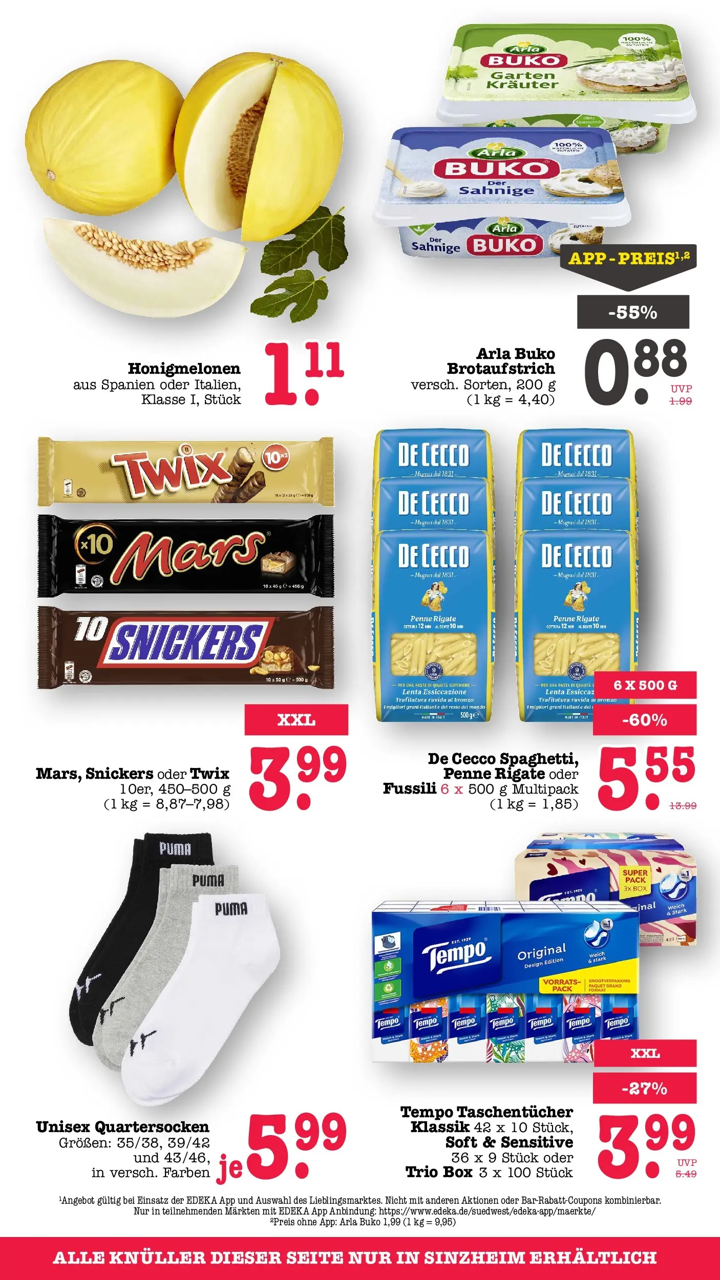 E center Prospekt Kuppenheim-Oberndorf (ab 03.08.2026) zum Blättern | Seite: 65 | Produkte: Twix, Tempo, Arla buko, Pasta E center Prospekt Kuppenheim-Oberndorf (ab 03.08.2026) zum Blättern | Seite: 65 | Produkte: Twix, Tempo, Arla buko, Pasta