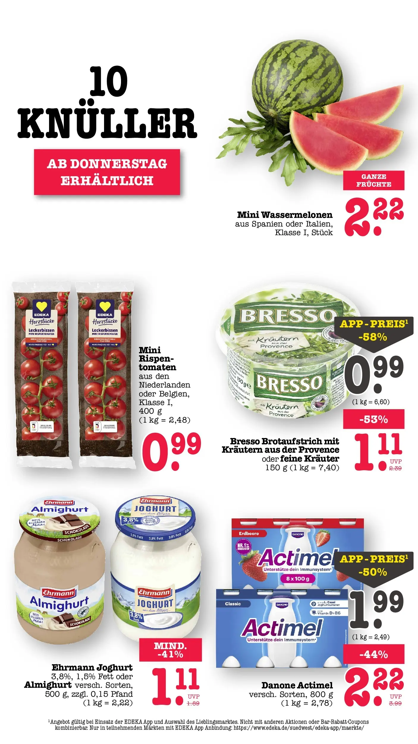 E center Prospekt Kuppenheim-Oberndorf (ab 03.08.2026) zum Blättern | Seite: 71 | Produkte: Actimel, Ehrmann almighurt, Joghurt, Tomaten E center Prospekt Kuppenheim-Oberndorf (ab 03.08.2026) zum Blättern | Seite: 71 | Produkte: Actimel, Ehrmann almighurt, Joghurt, Tomaten