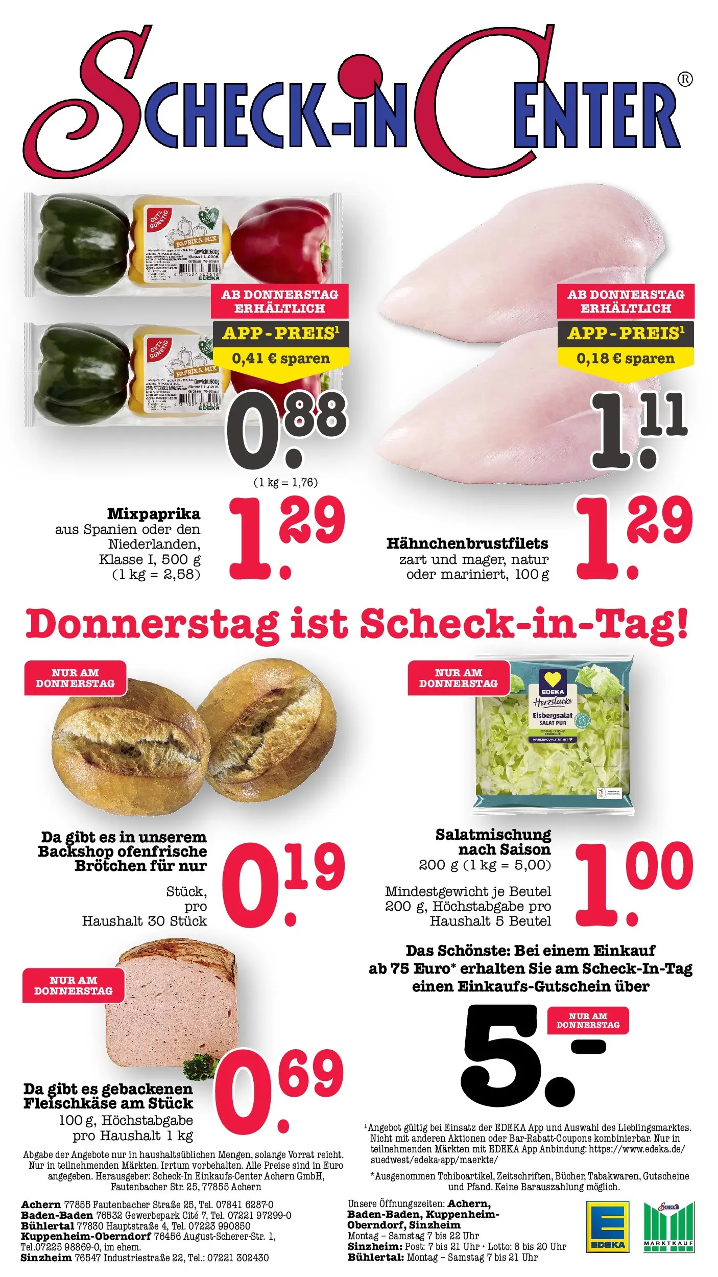 E center Prospekt Kuppenheim-Oberndorf (ab 03.08.2026) zum Blättern | Seite: 72 | Produkte: Gewicht, Eisbergsalat, Paprika, Uhr E center Prospekt Kuppenheim-Oberndorf (ab 03.08.2026) zum Blättern | Seite: 72 | Produkte: Gewicht, Eisbergsalat, Paprika, Uhr