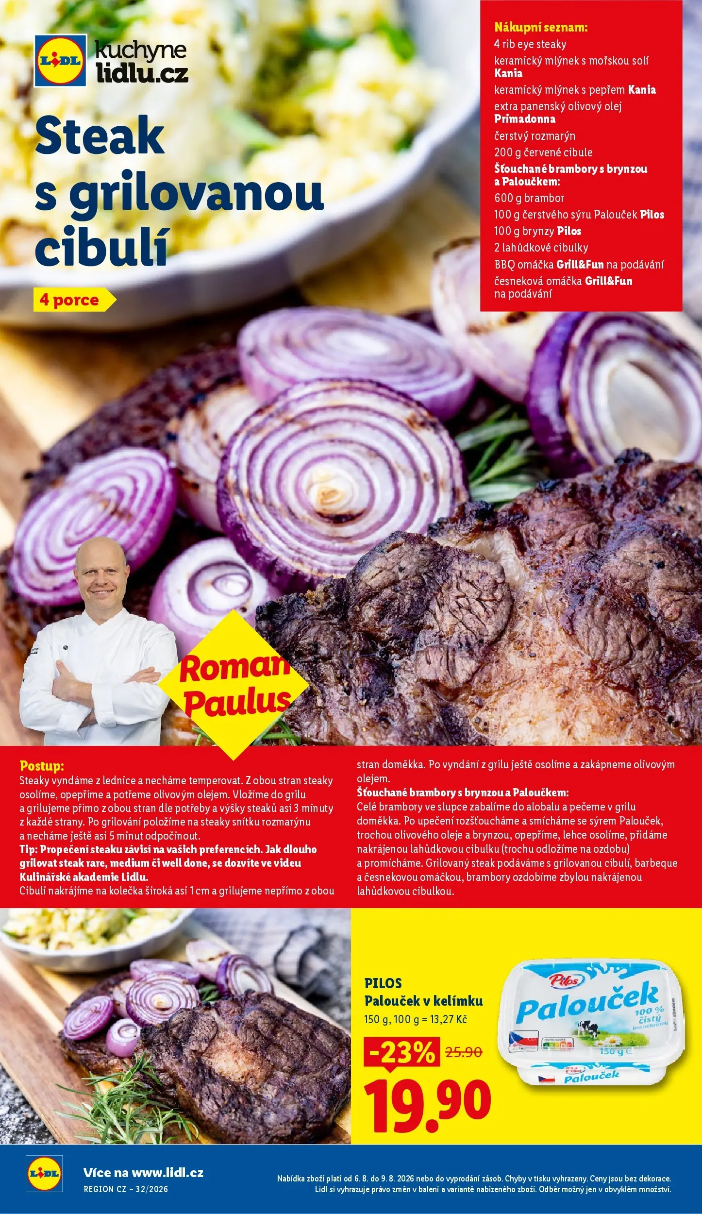 Lidl leták od 06.08.2026 - Nový akční leták | Strana: 29 | Produkty: Oleje, Olej, Extra panenský olivový olej, BBQ omáčka