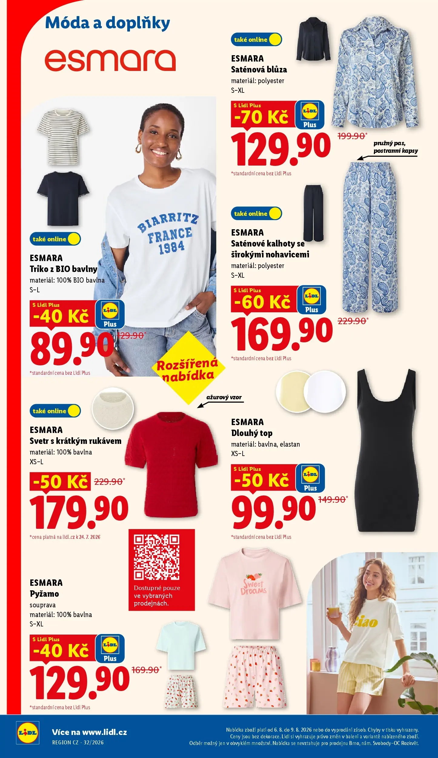 Lidl leták od 03.08.2026 - Nový akční leták | Strana: 26 | Produkty: Svetr, Kalhoty, Pyžamo, Pants