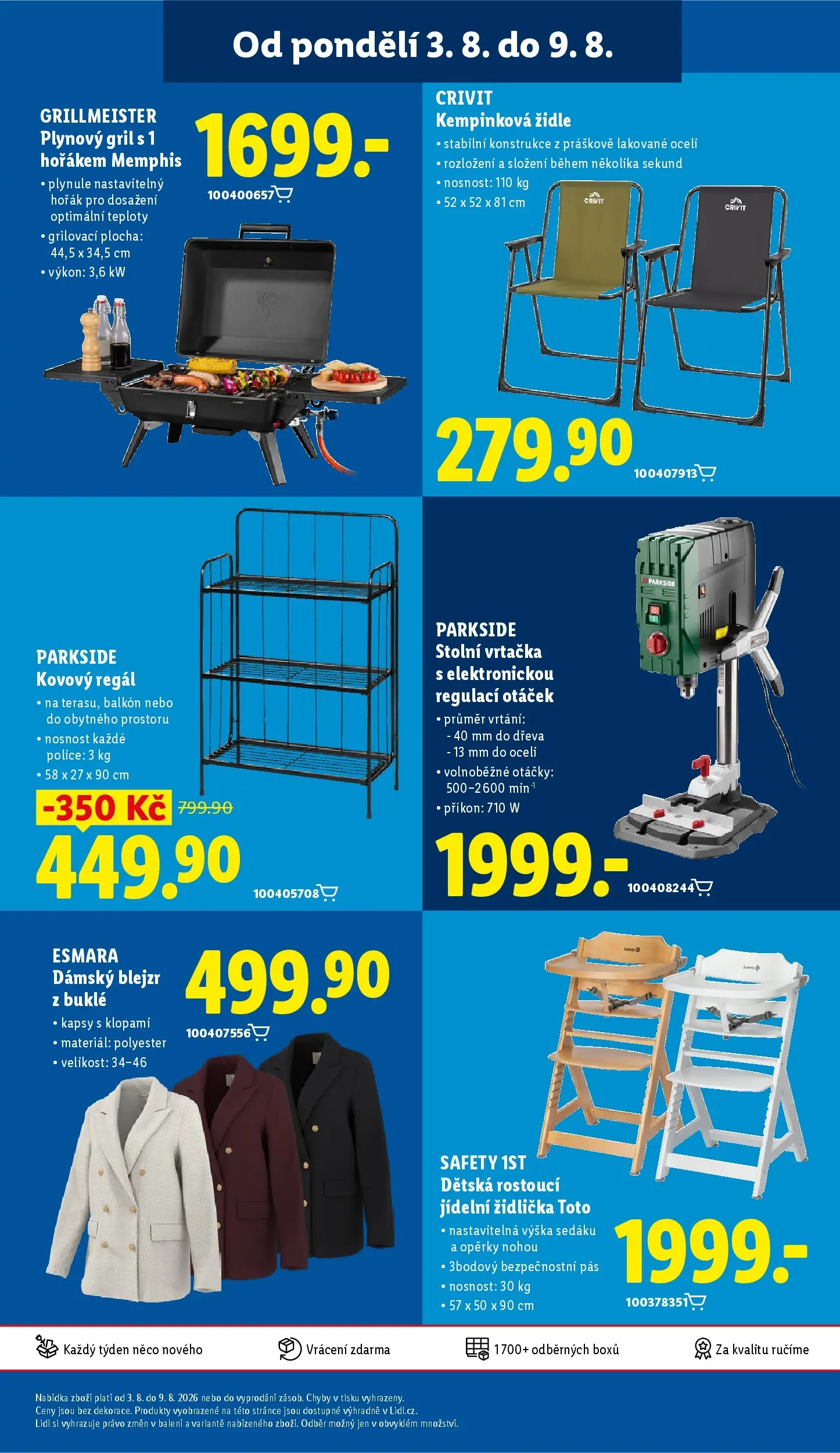 Lidl leták od 03.08.2026 - Nový akční leták | Strana: 49