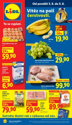 Náhled letáku Lidl - Lidl leták do 05.08.2026 od 03.08.2026