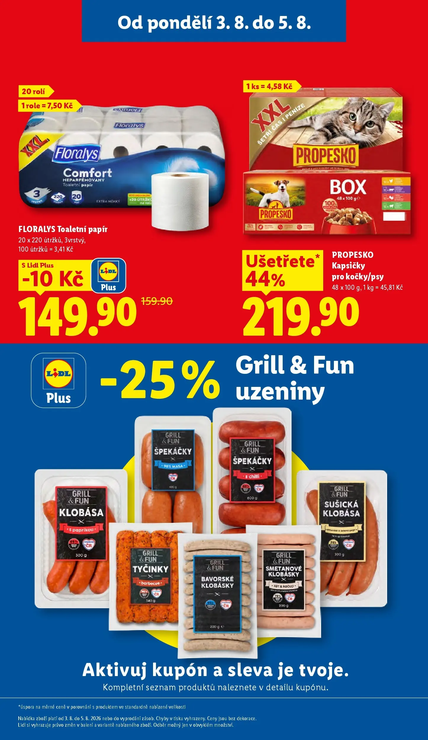 Lidl leták od 03.08.2026 - Nový akční leták | Strana: 3