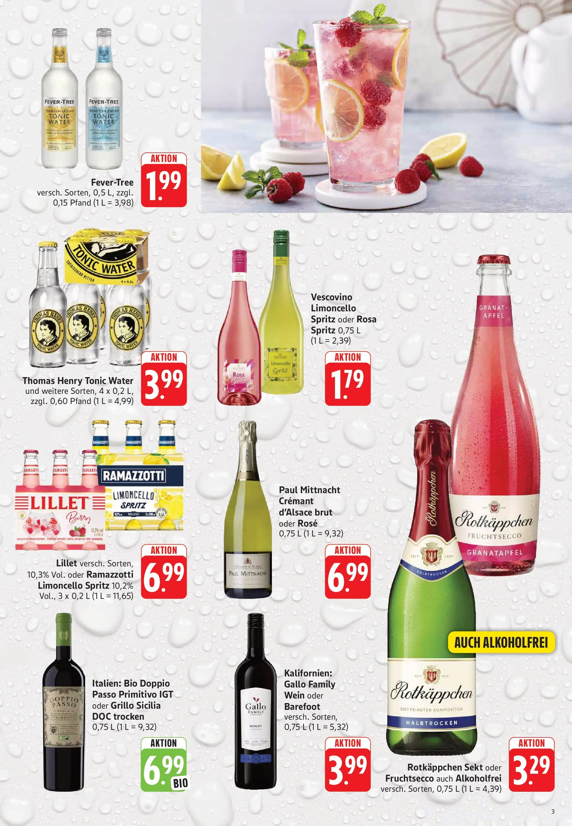 Trinkgut Prospekt Bad Kreuznach (ab 03.08.2026) » Angebote online | Seite: 3 | Produkte: Rotkappchen sekt, Merlot, Lillet, Rotkäppchen