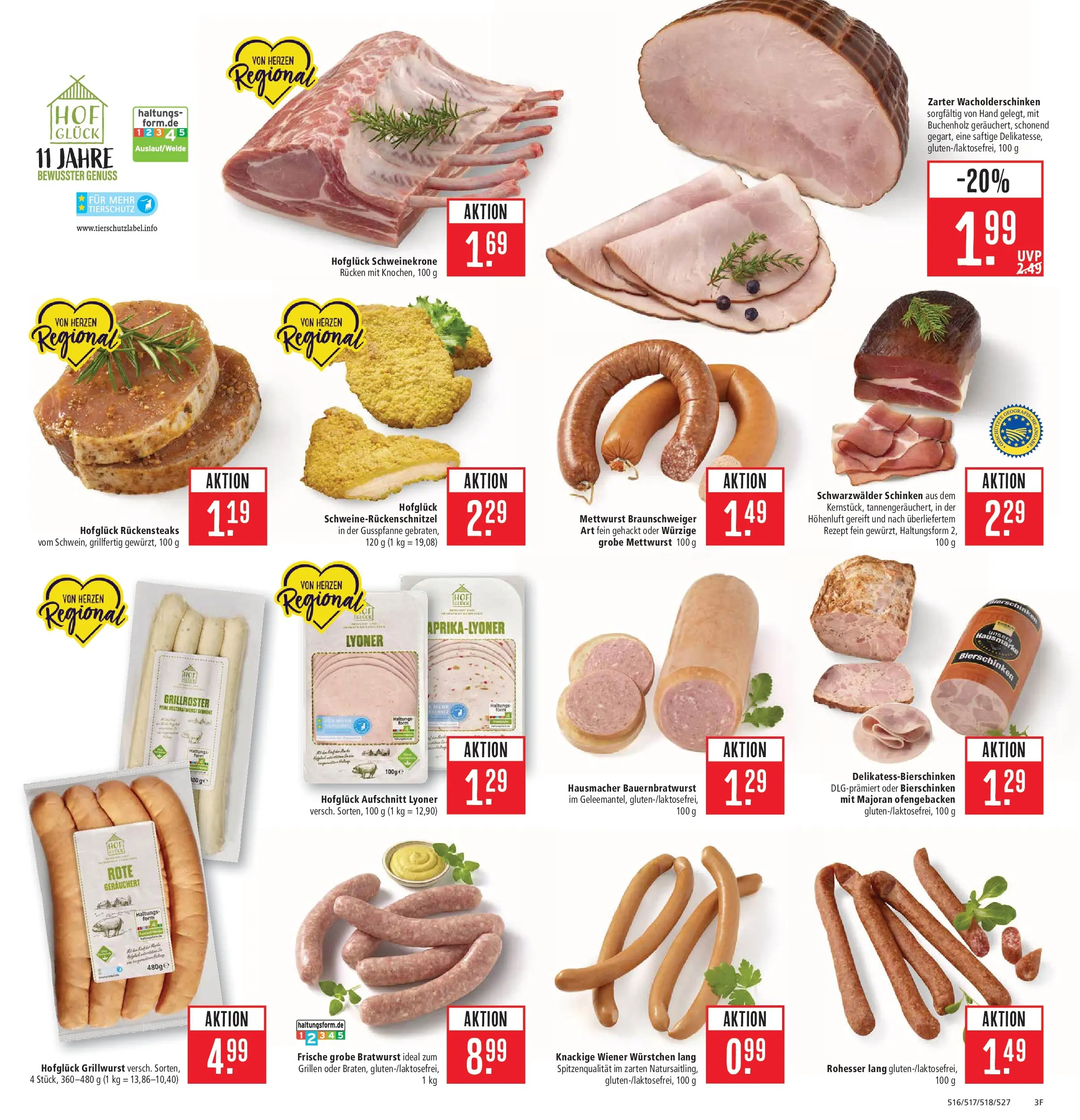 Marktkauf Prospekt Kirchheim (ab 03.08.2026) » Angebote online | Seite: 3 | Produkte: Wiener wurstchen, Bratwurst, Schinken