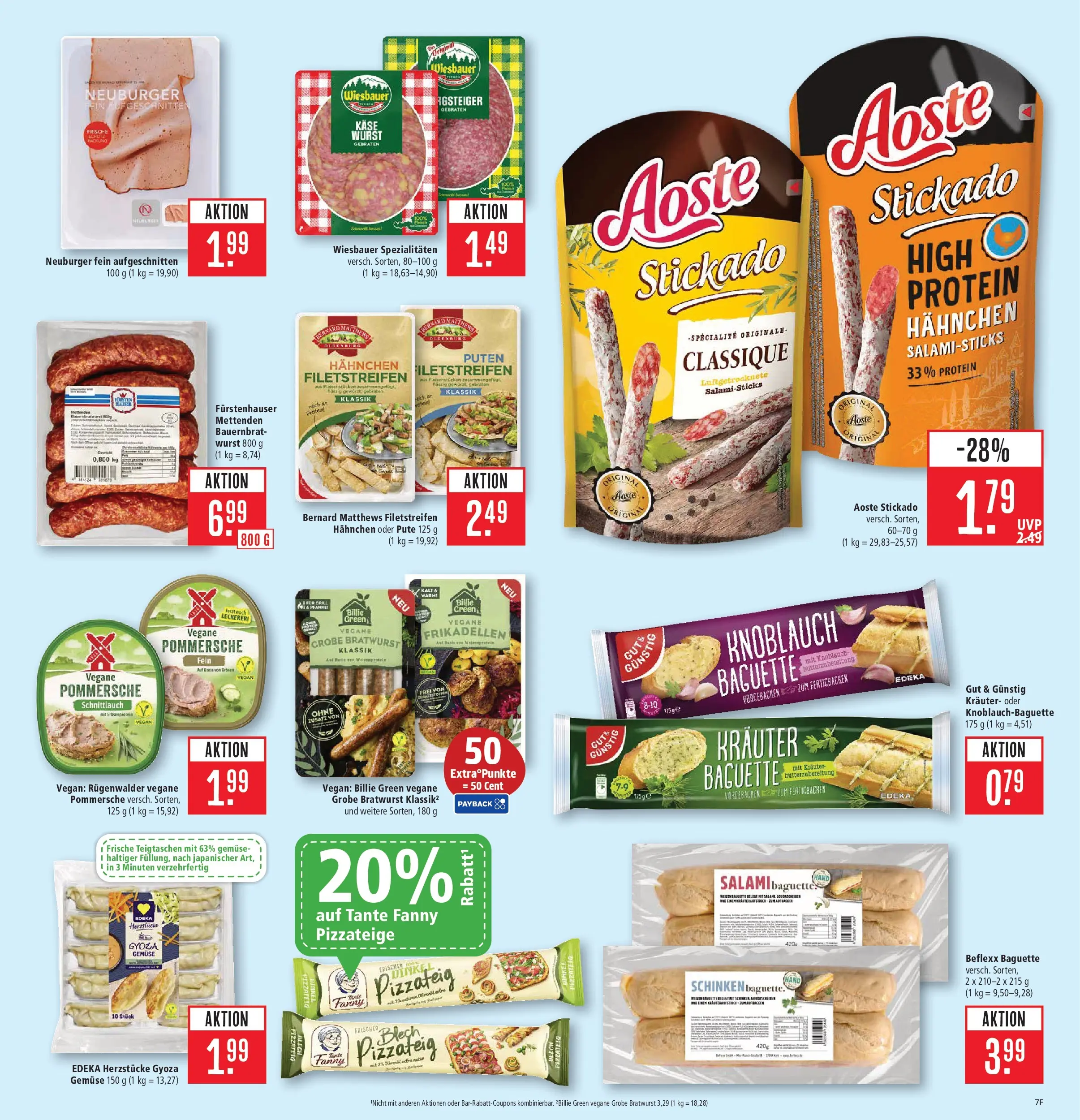 Marktkauf Prospekt Weil Am Rhein (ab 03.08.2026) » Angebote online | Seite: 7 | Produkte: Pute, Wurst, Knoblauch, Schinken