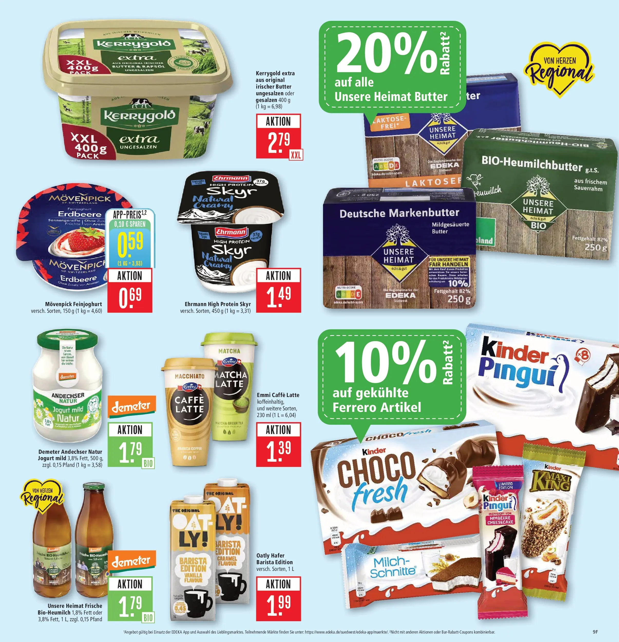 Marktkauf Prospekt Weil Am Rhein (ab 03.08.2026) » Angebote online | Seite: 9 | Produkte: Milch, Oatly, Himbeere, Sauerrahm
