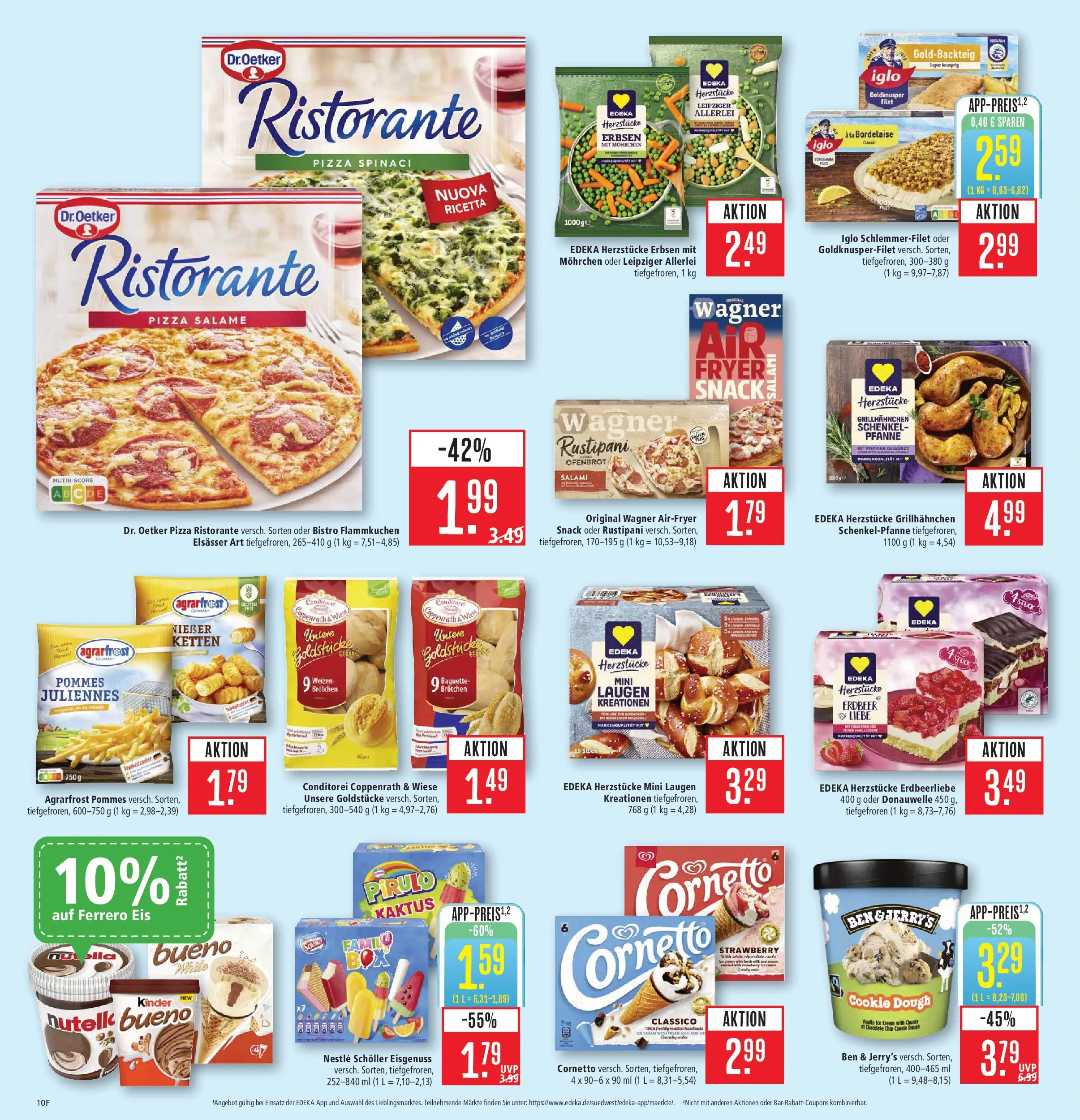 Marktkauf Prospekt Weil Am Rhein (ab 03.08.2026) » Angebote online | Seite: 10 | Produkte: Ristorante, Pommes, Baguette, Pizza