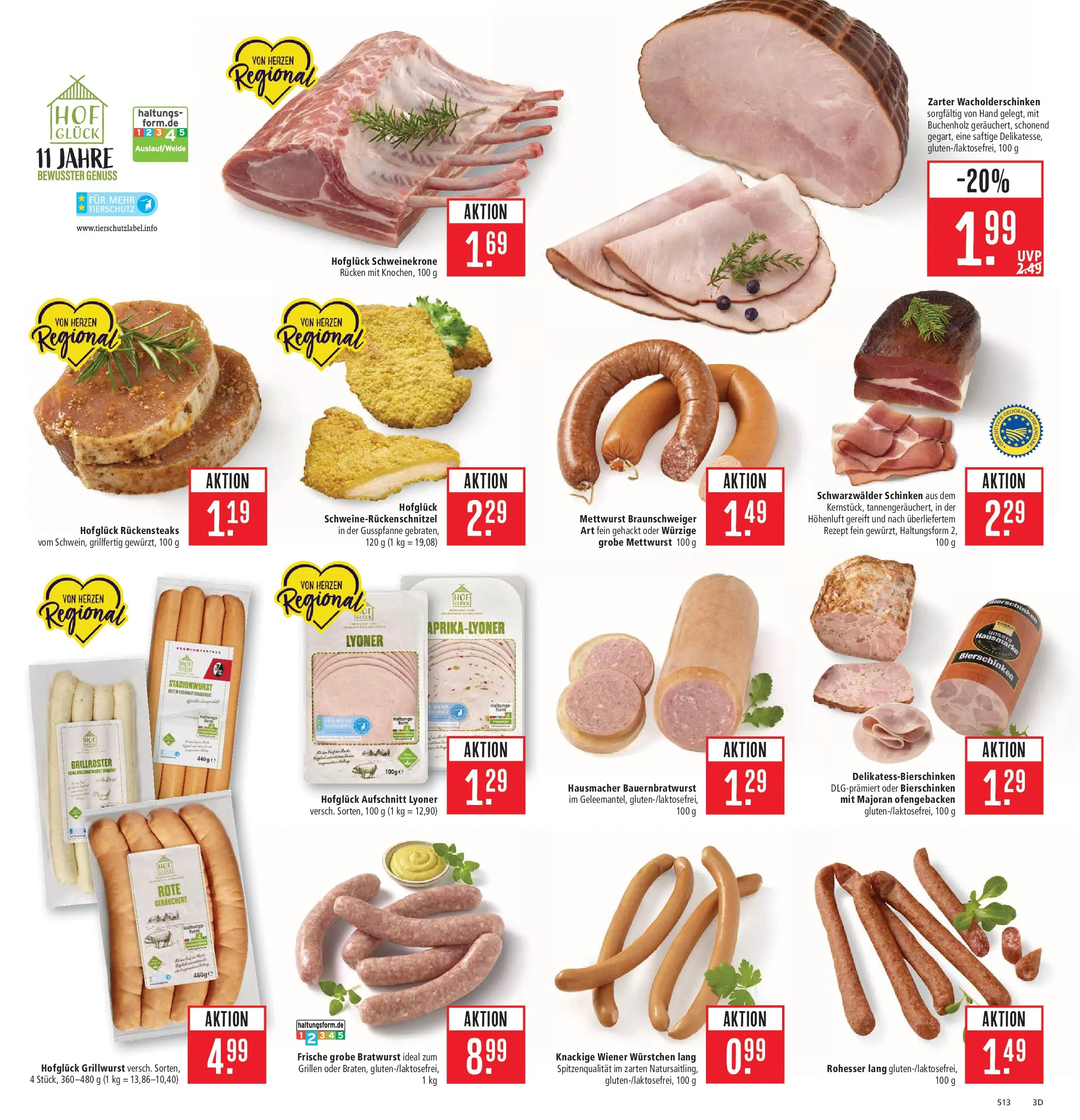Marktkauf Prospekt Weil Am Rhein (ab 03.08.2026) » Angebote online | Seite: 3 | Produkte: Wiener wurstchen, Bratwurst, Schinken