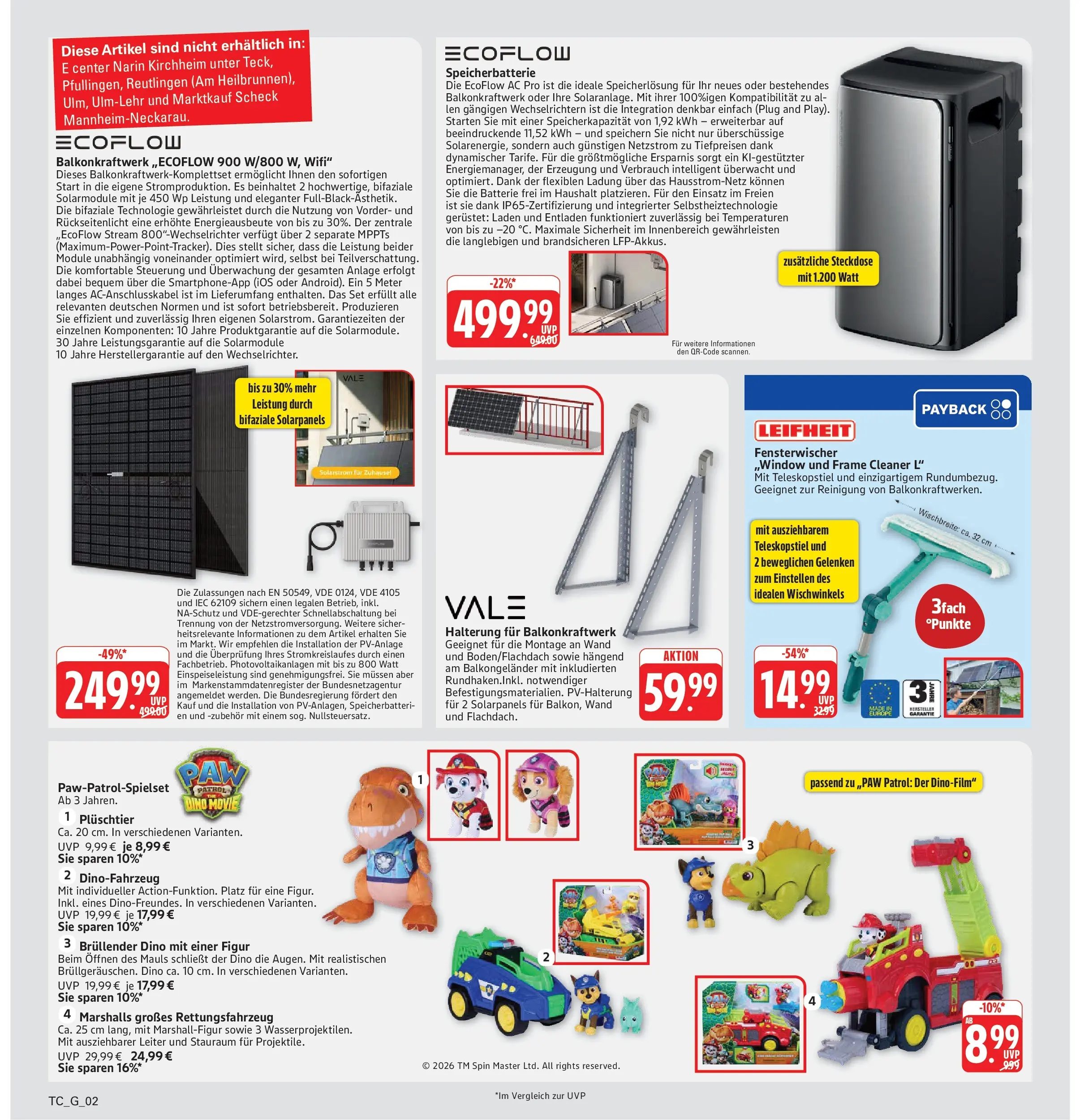 Marktkauf Prospekt Weil Am Rhein (ab 03.08.2026) » Angebote online | Seite: 30 | Produkte: Steckdose, Batterie