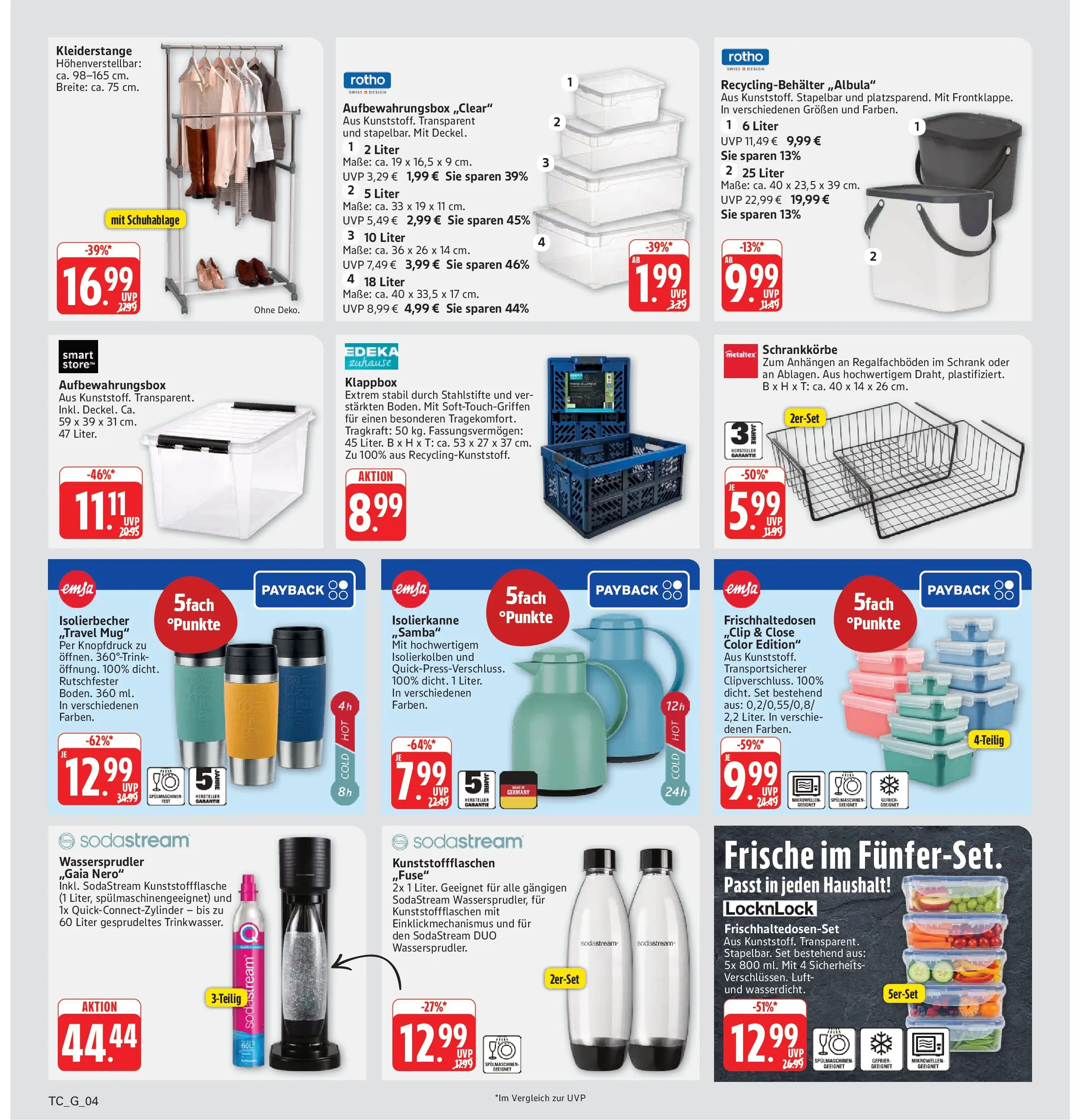 Marktkauf Prospekt Weil Am Rhein (ab 03.08.2026) » Angebote online | Seite: 32 | Produkte: Schrank, Sodastream
