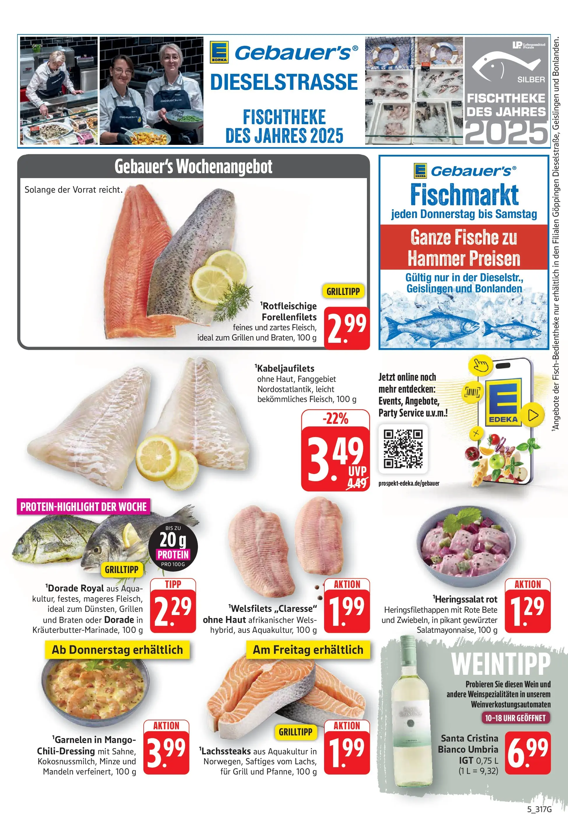 Edeka Prospekt Filderstadt-Bonlanden (ab 03.08.2026) » Angebote Online | Seite: 5 | Produkte: Mandeln, Mango, Wein, Uhr