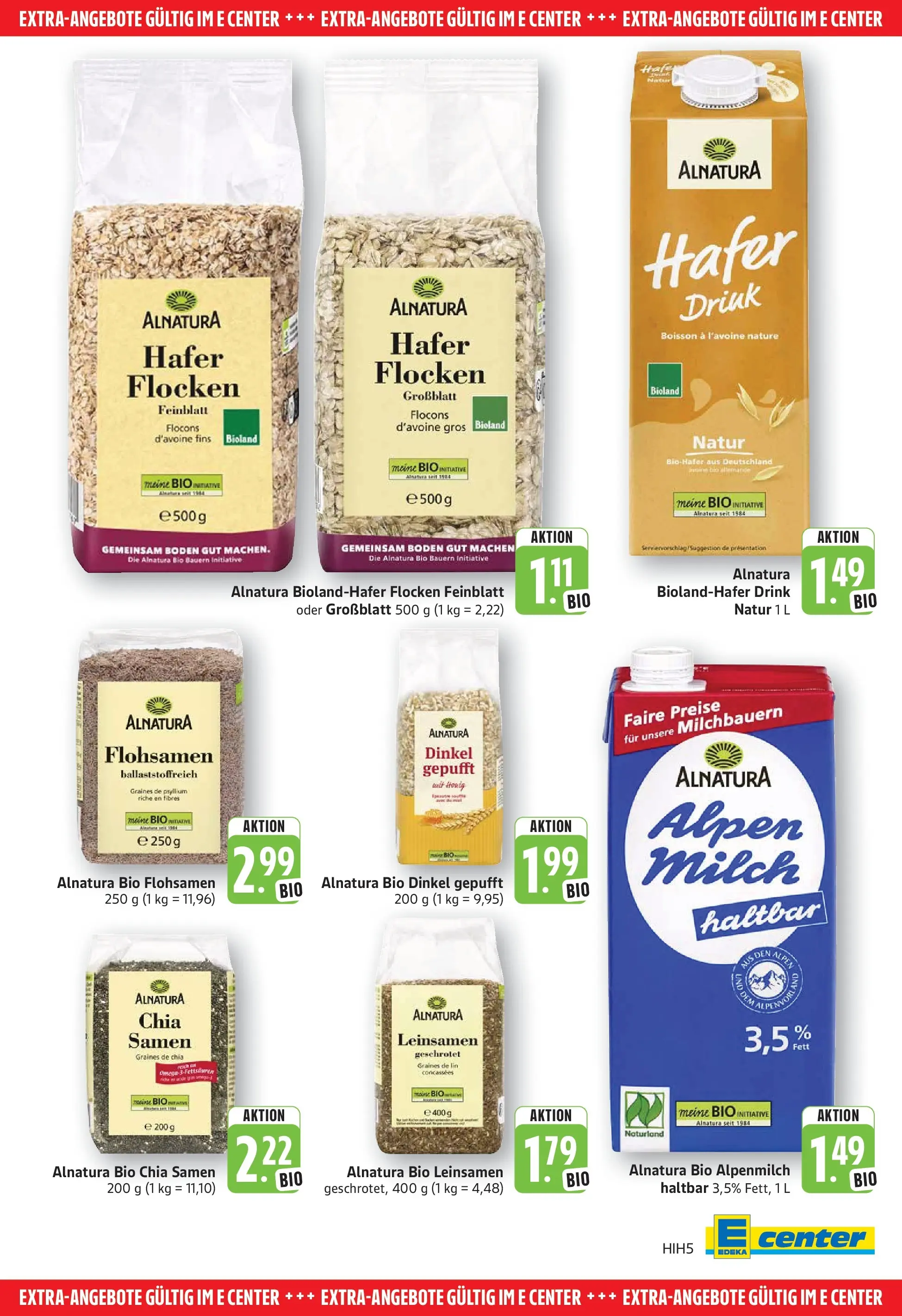 Edeka Prospekt Eislingen (ab 03.08.2026) » Angebote Online | Seite: 25 | Produkte: Milch, Flocken