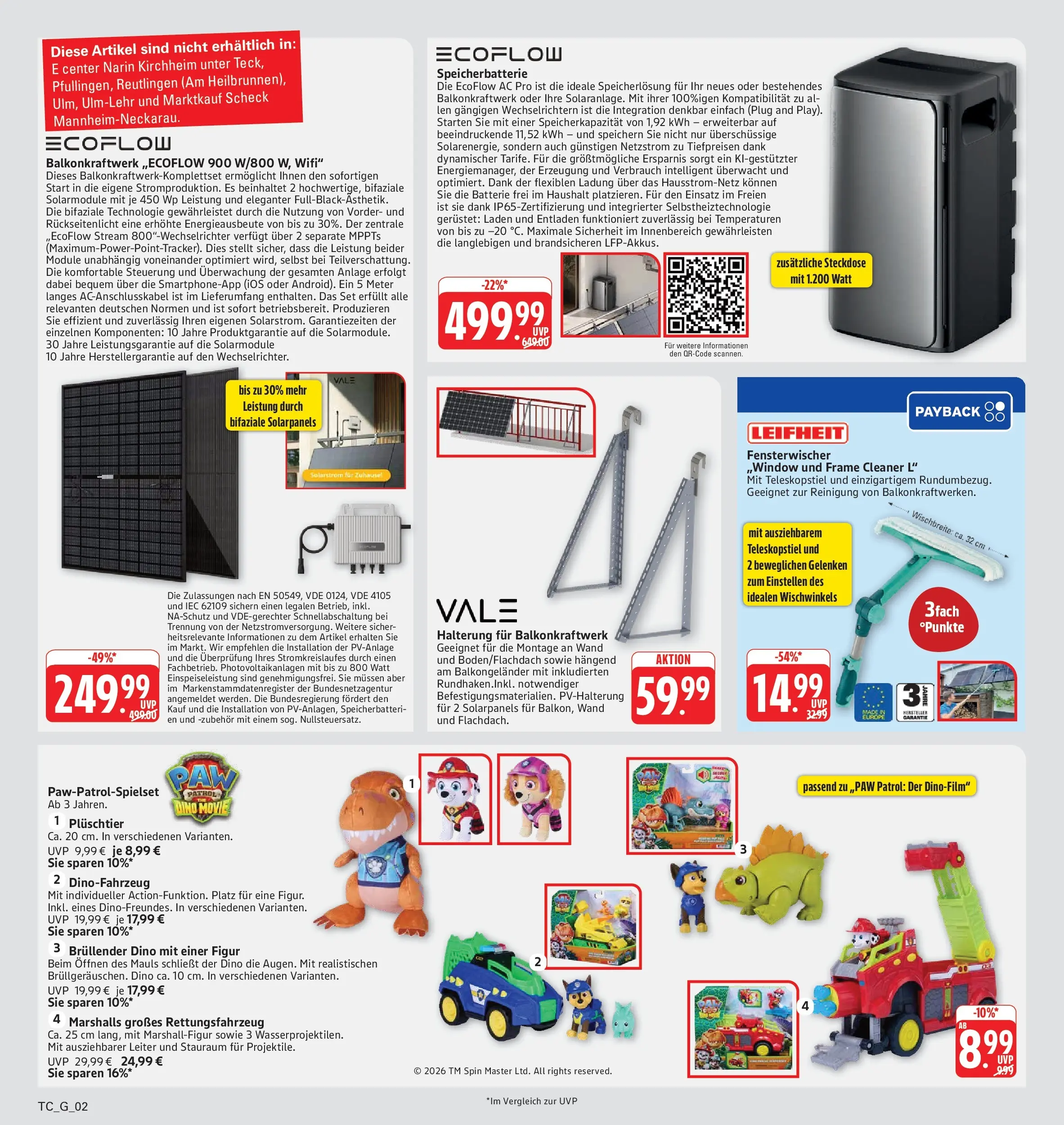 Edeka Prospekt Eislingen (ab 03.08.2026) » Angebote Online | Seite: 30 | Produkte: Steckdose, Batterie
