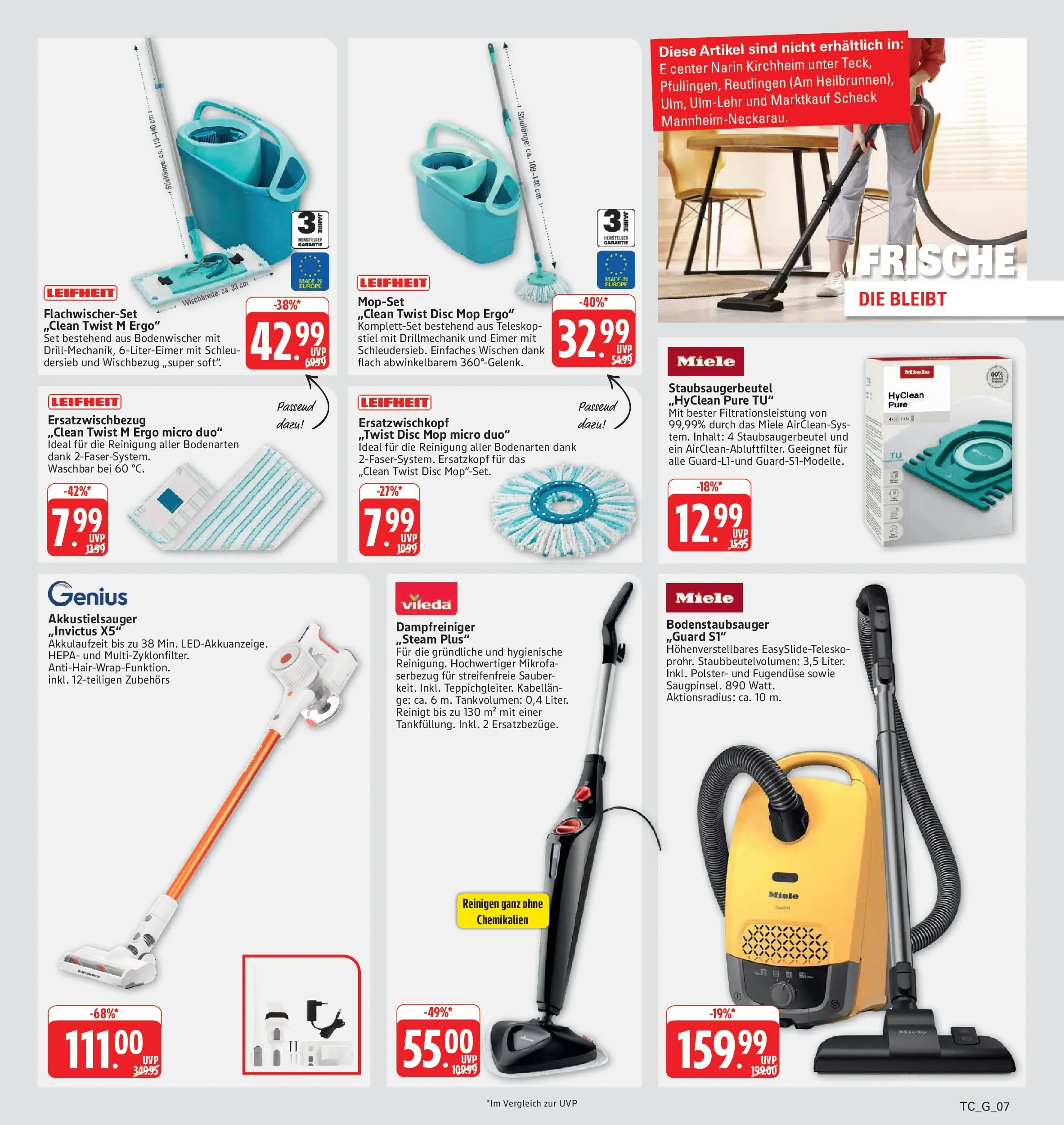 Edeka Prospekt Eislingen (ab 03.08.2026) » Angebote Online | Seite: 35 | Produkte: Miele