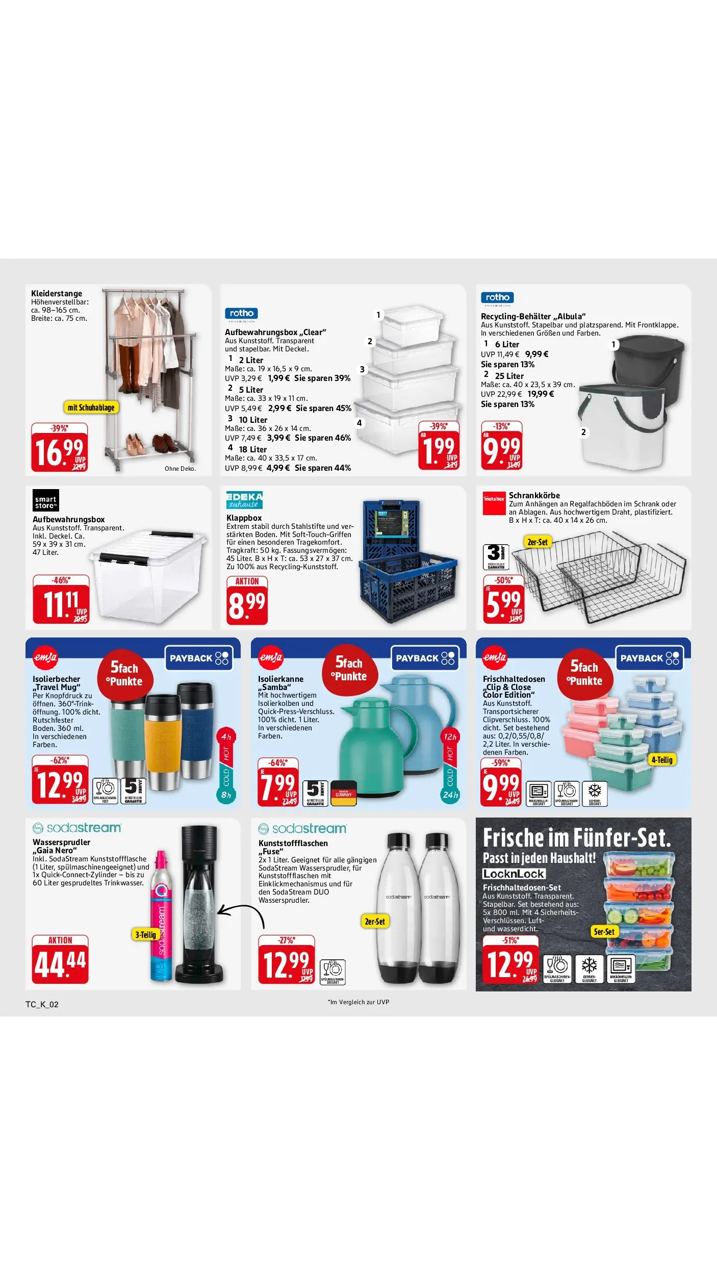 Edeka Prospekt Speyer (ab 03.08.2026) » Angebote Online | Seite: 51 | Produkte: Schrank, Sodastream