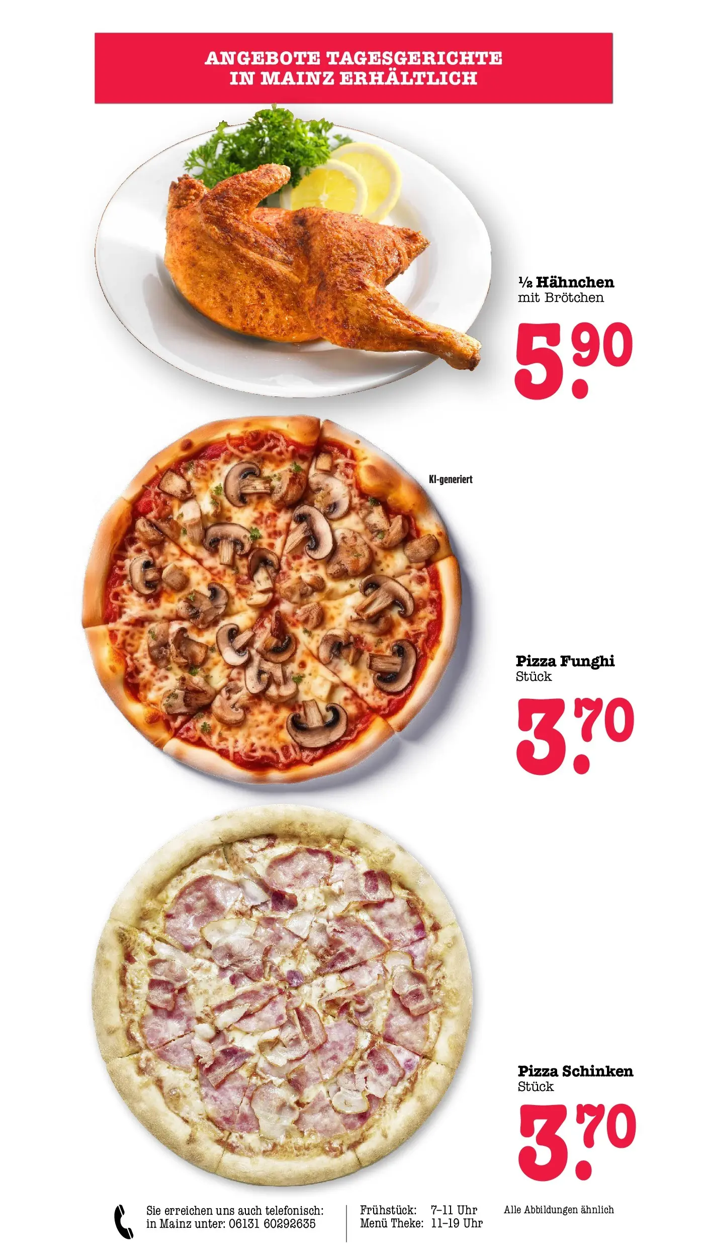 Edeka Prospekt Mainz-Weisenau (ab 03.08.2026) » Angebote Online | Seite: 13 | Produkte: Theke, Schinken, Pizza, Uhr