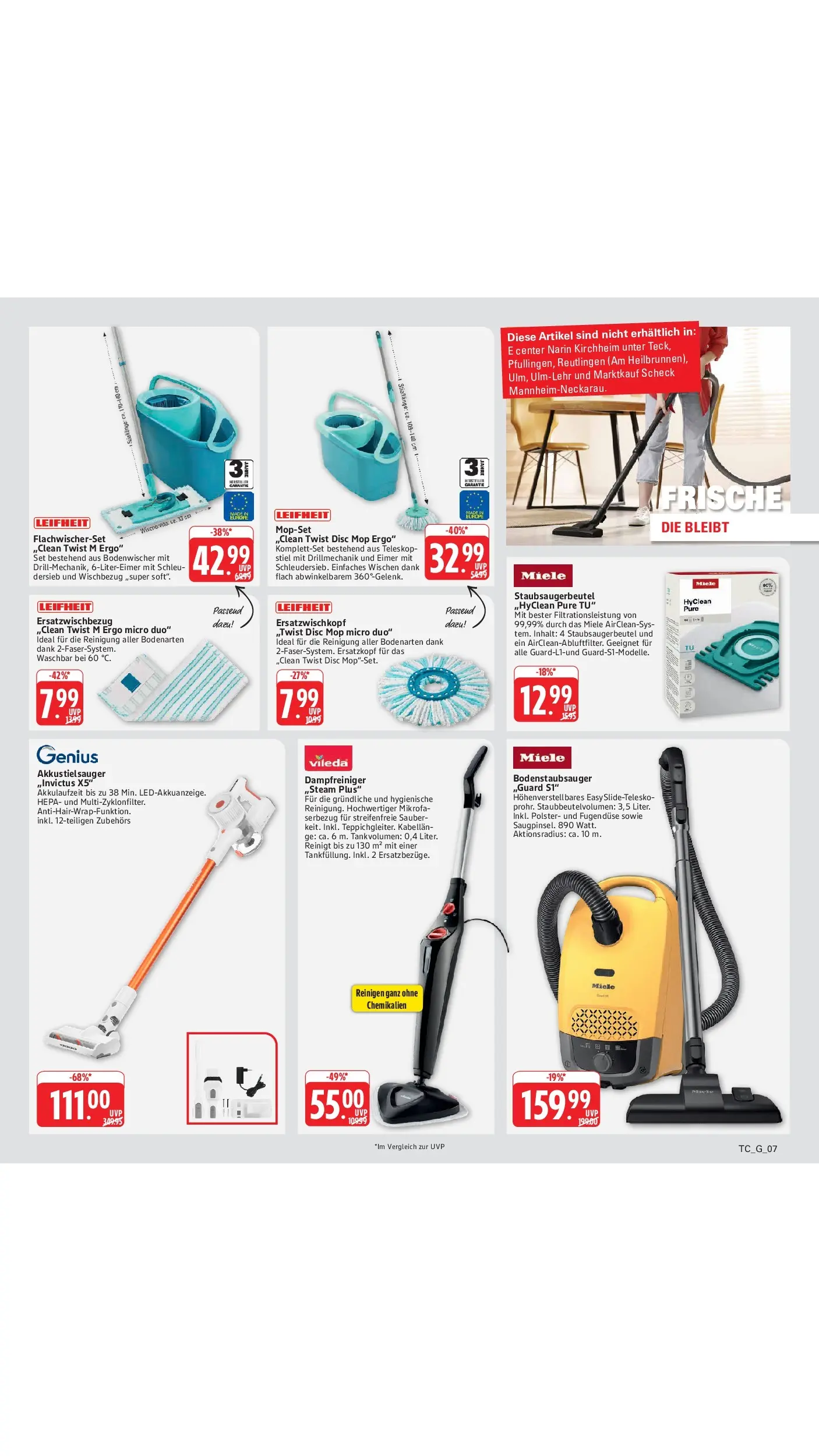 Edeka Prospekt Mainz-Weisenau (ab 03.08.2026) » Angebote Online | Seite: 72 | Produkte: Miele
