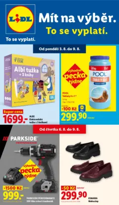 Náhled letáku Lidl - Lidl leták do 09.08.2026 od 03.08.2026