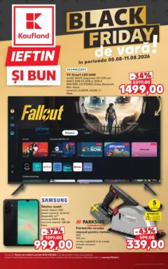 Ofertele Kaufland valabile de la 05.08.2026