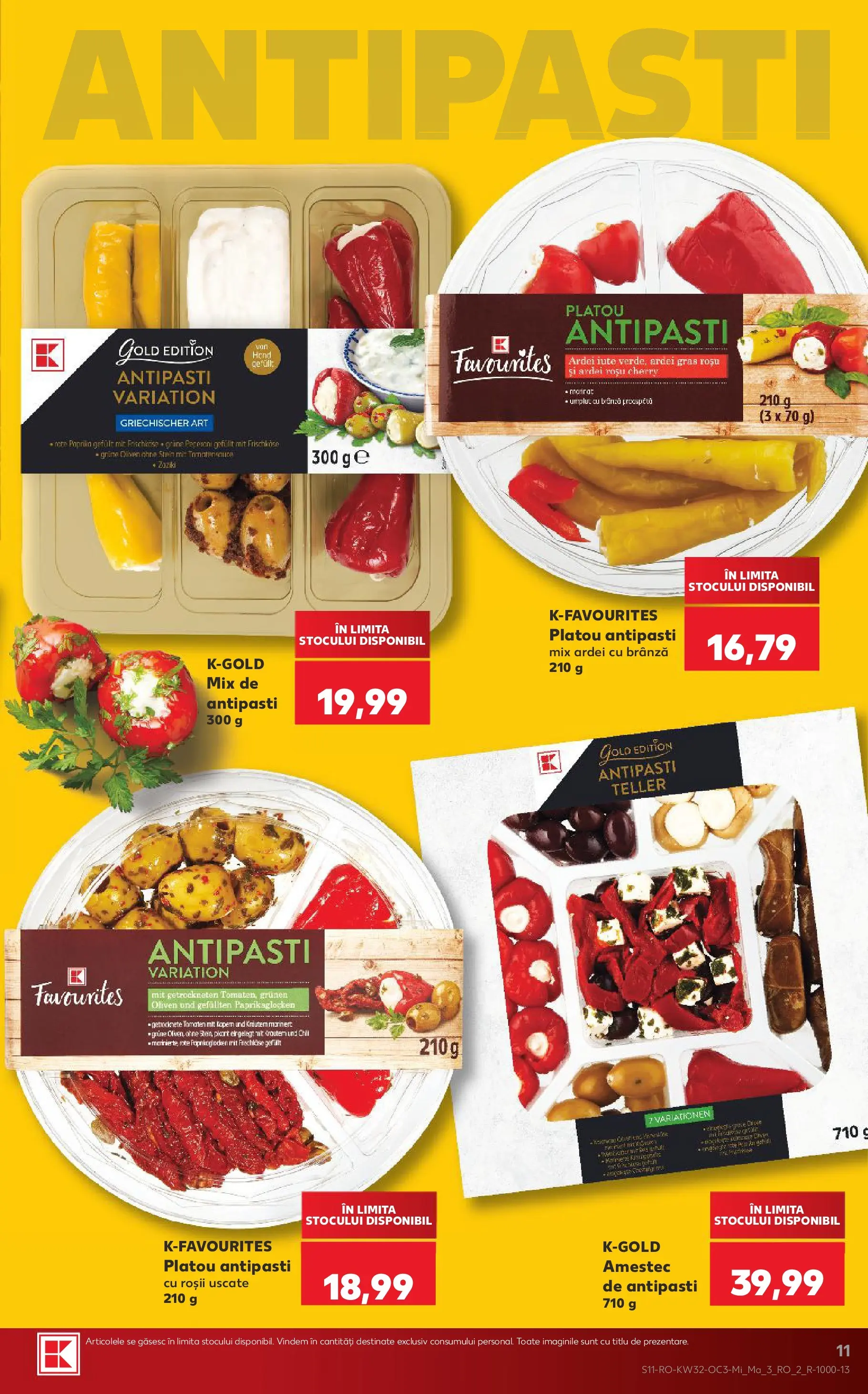 Kaufland Constanța 05.08.2026 - Revista si Oferta | Pagină: 11 | Produse: Ardei, Ardei iute, Brânză, Roșii