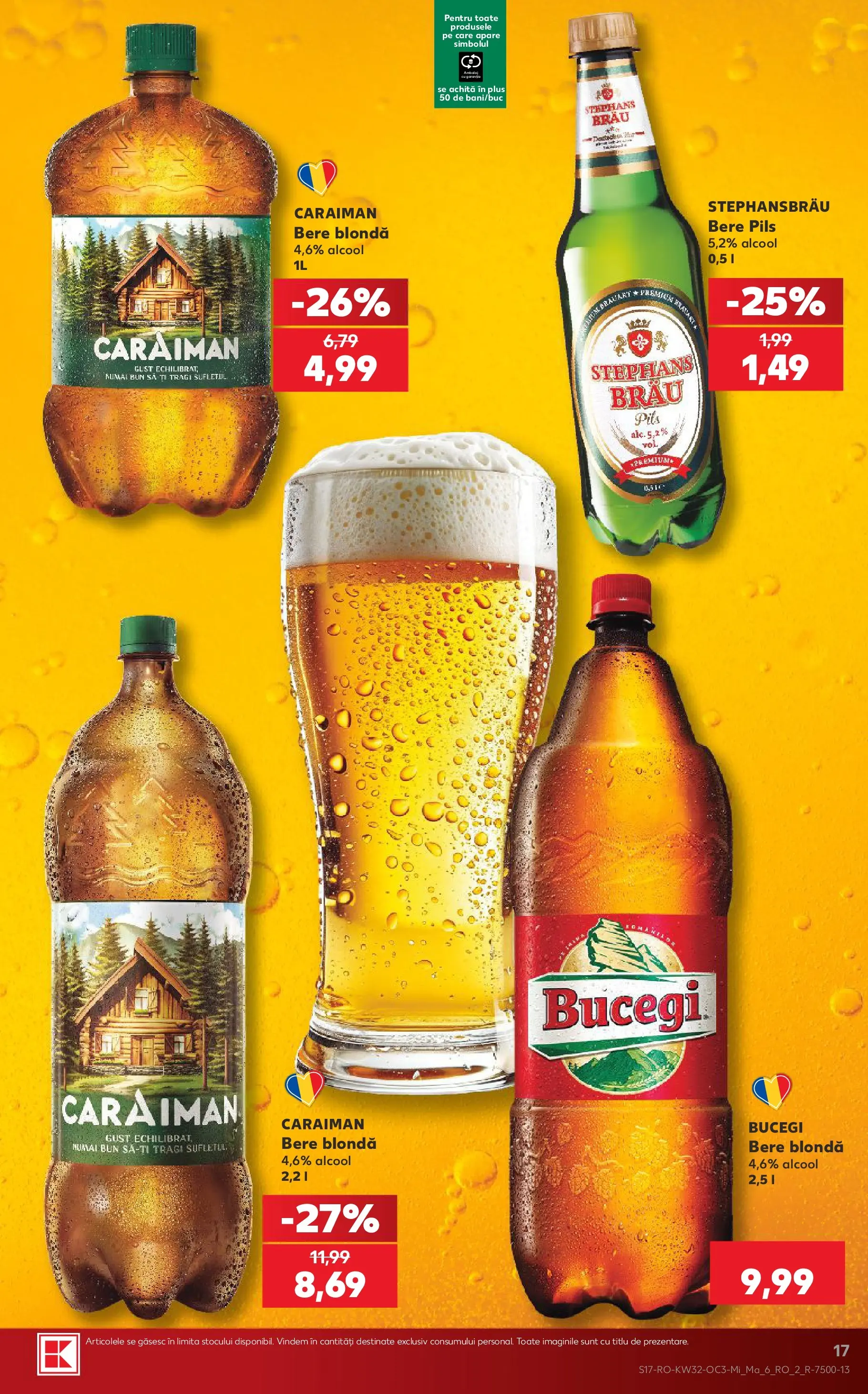 Kaufland Viseu de Sus 05.08.2026 - Revista si Oferta | Pagină: 17 | Produse: Bere