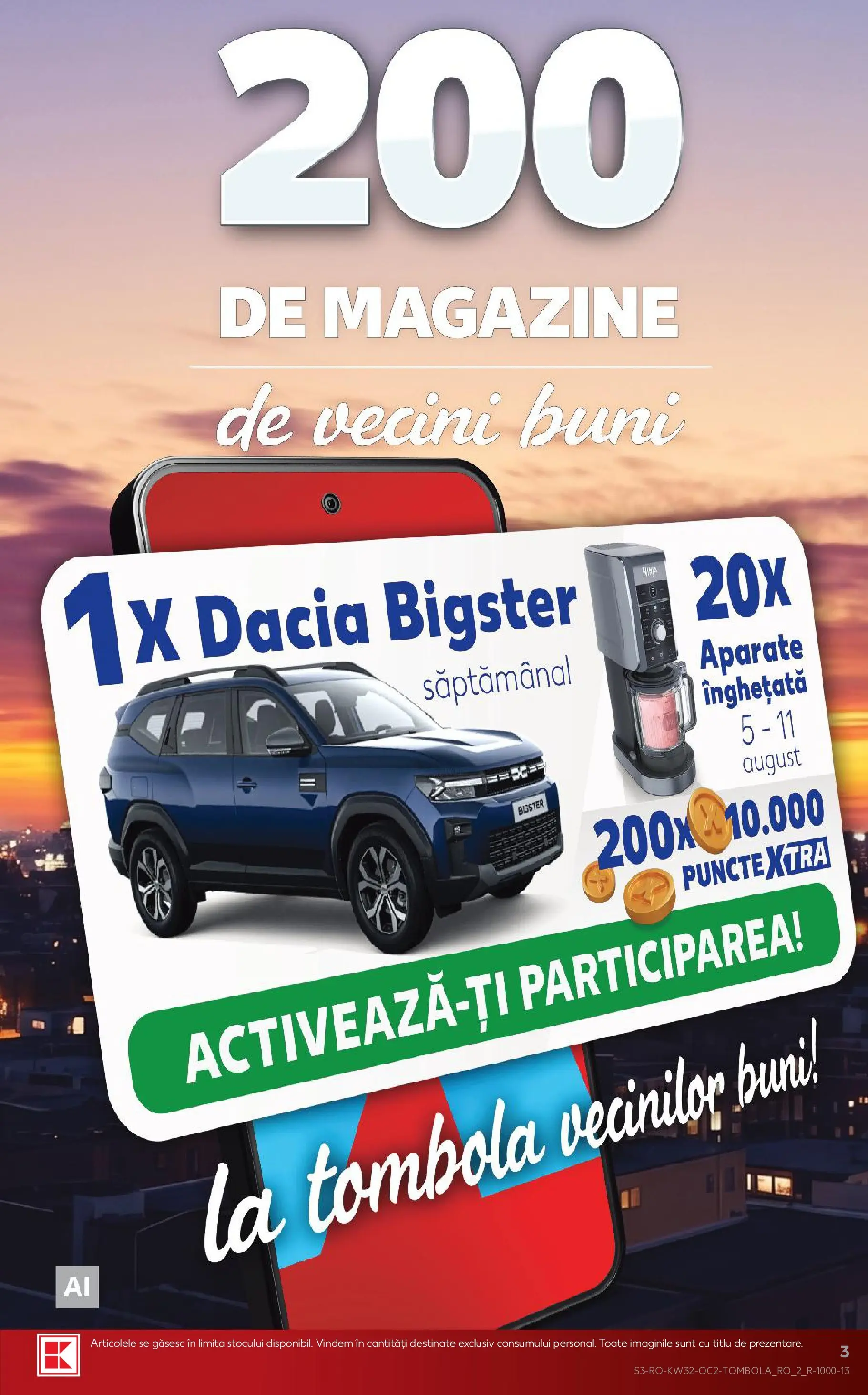 Kaufland Slatina 05.08.2026 - Revista si Oferta | Pagină: 3 | Produse: Înghețată