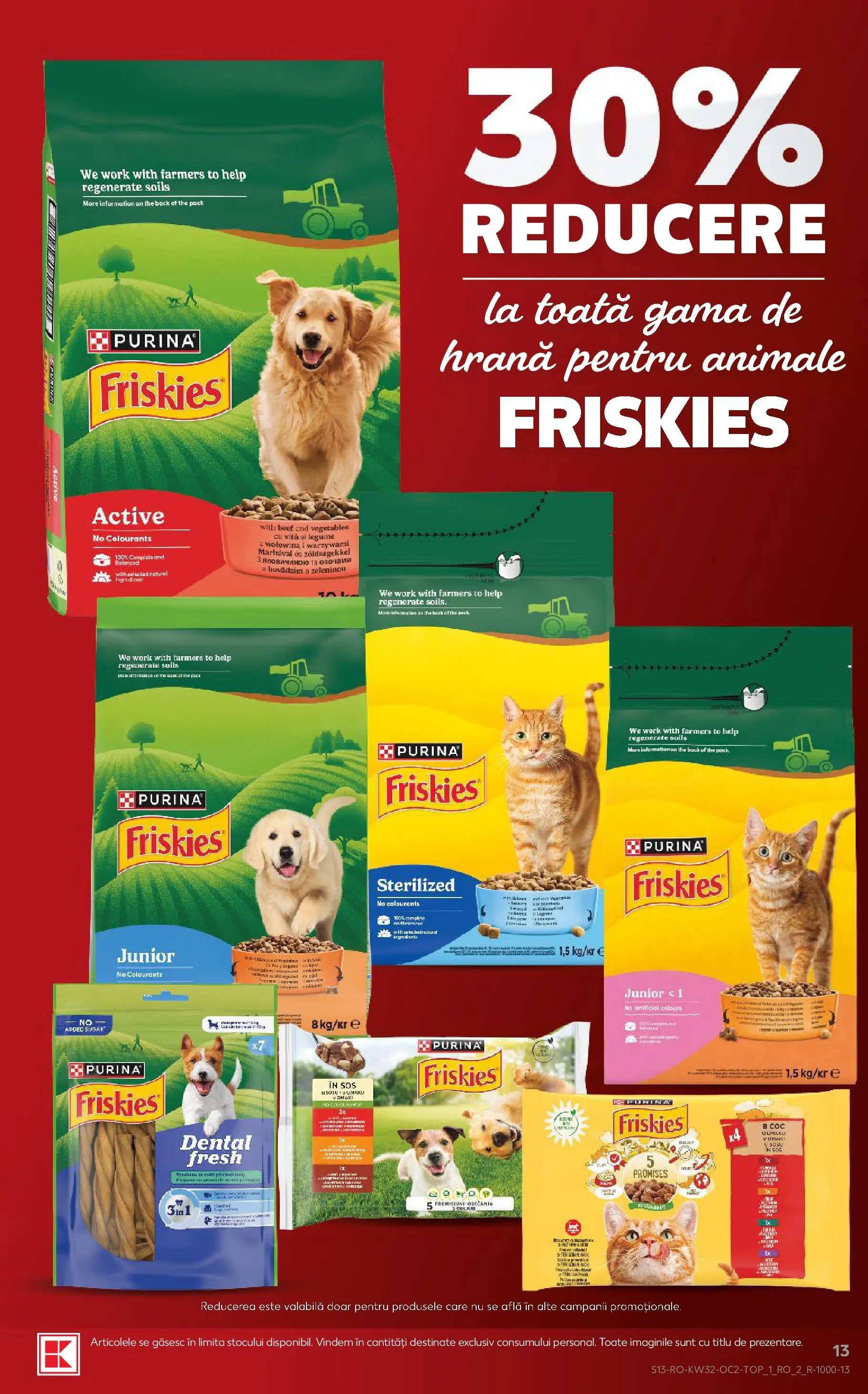 Kaufland Slatina 05.08.2026 - Revista si Oferta | Pagină: 13 | Produse: Legume, Sos