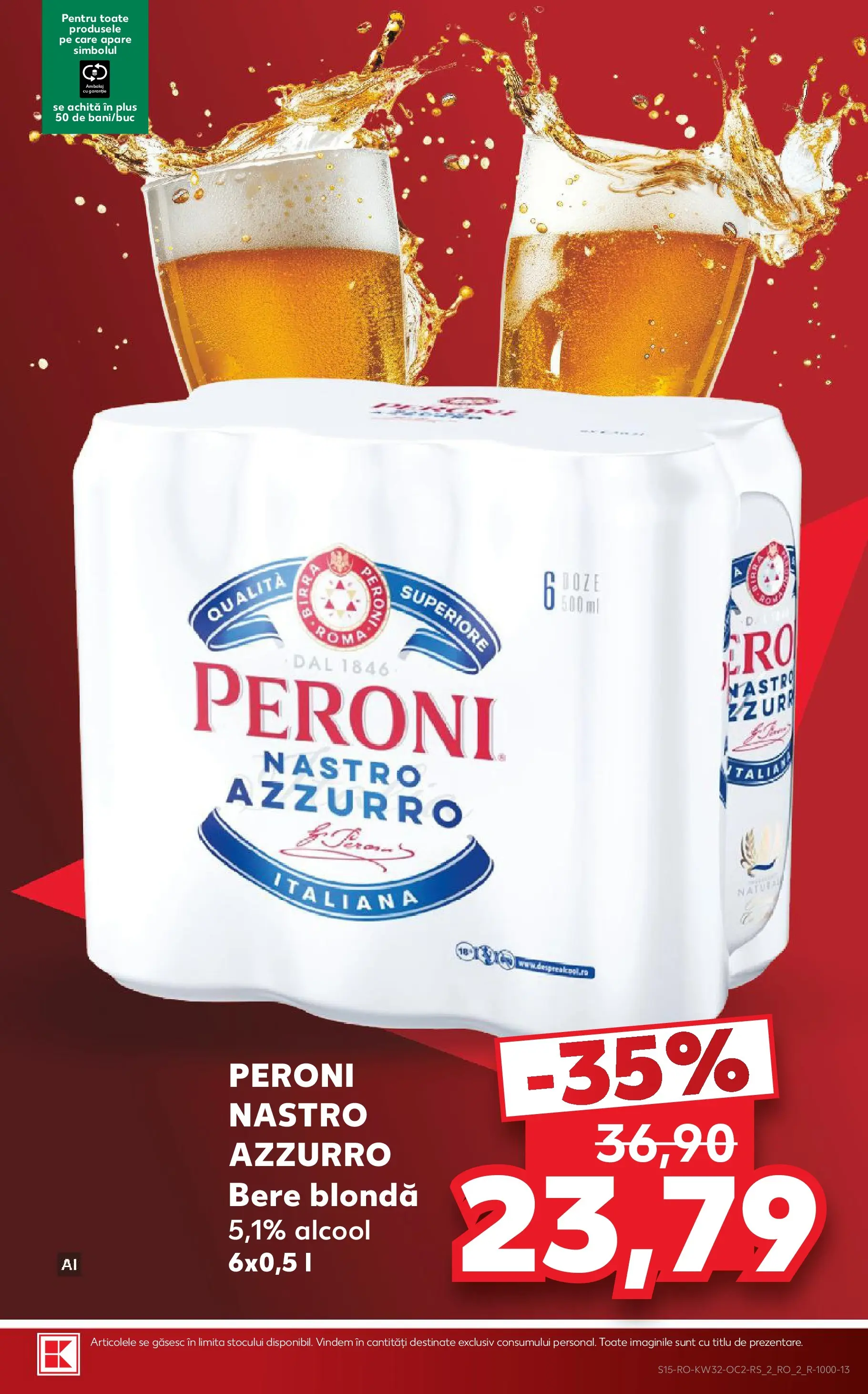 Kaufland Galați 05.08.2026 || Revista si Oferte | Pagină: 15 | Produse: Bere Kaufland Galați 05.08.2026 - Revista si Oferta | Pagină: 15 | Produse: Bere