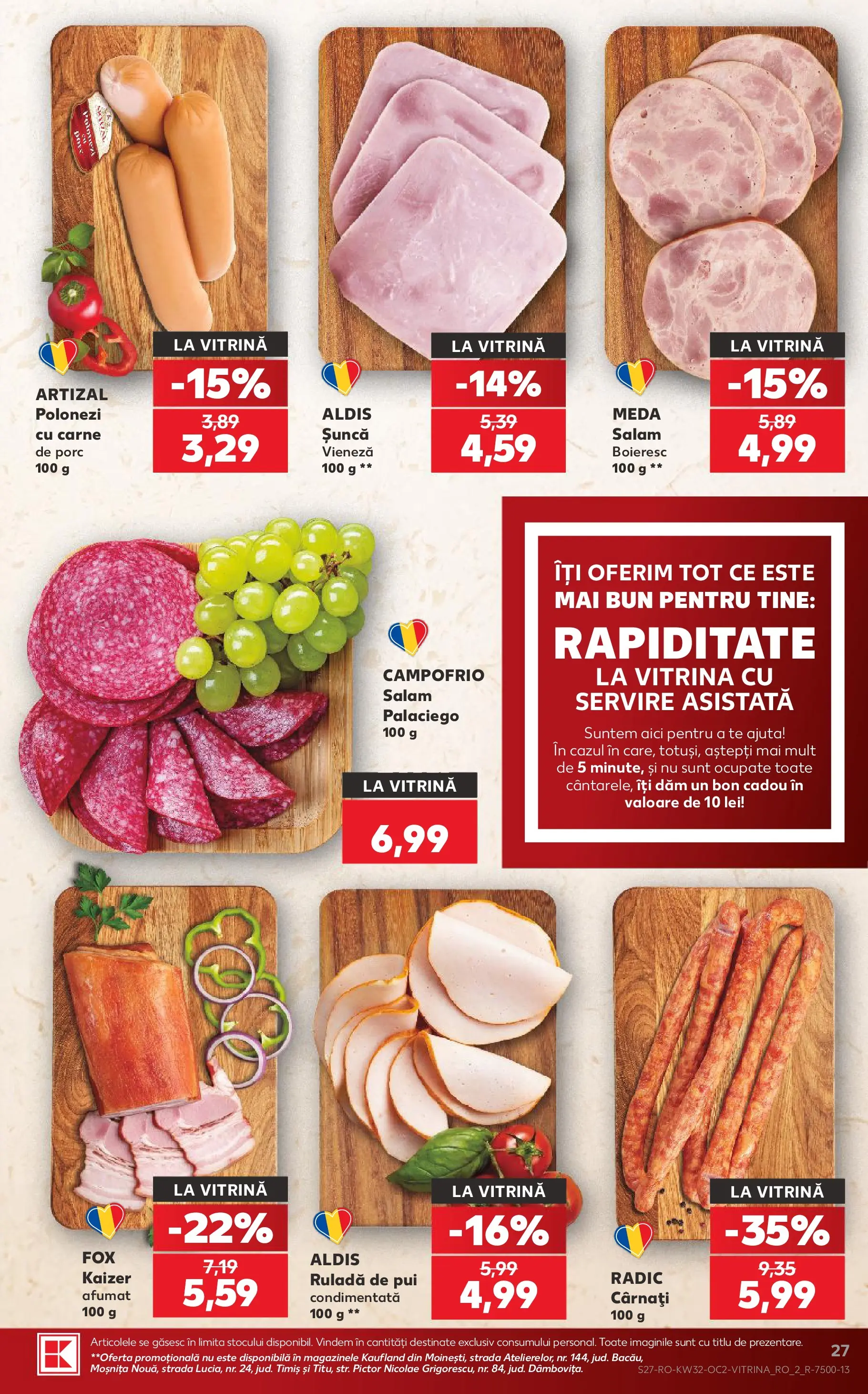 Kaufland Viseu de Sus 05.08.2026 || Revista si Oferte | Pagină: 27 | Produse: Hacıyatmaz Kedi Oyuncağı, Vitrină, Salam, Cârnați Kaufland Viseu de Sus 05.08.2026 - Revista si Oferta | Pagină: 27 | Produse: Hacıyatmaz Kedi Oyuncağı, Vitrină, Salam, Cârnați