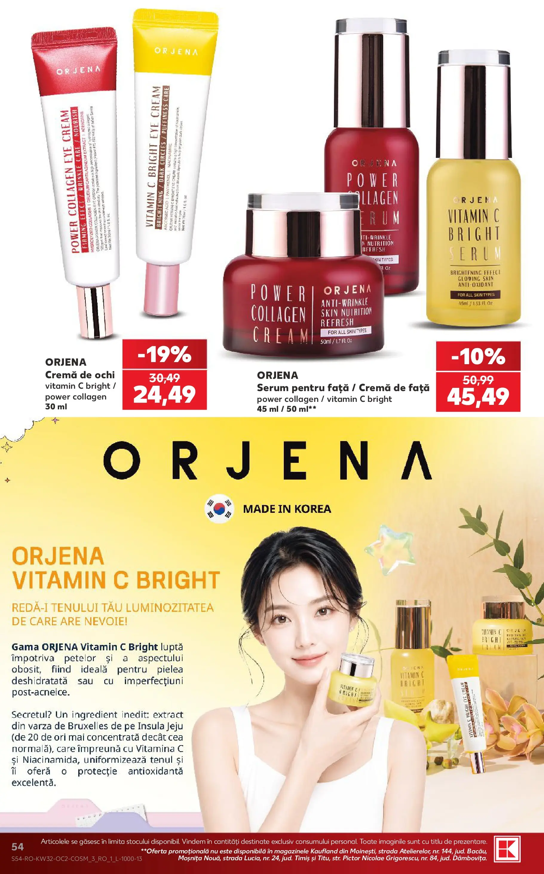 Kaufland Slatina 05.08.2026 - Revista si Oferta | Pagină: 54 | Produse: Varză, Serum, Cremă