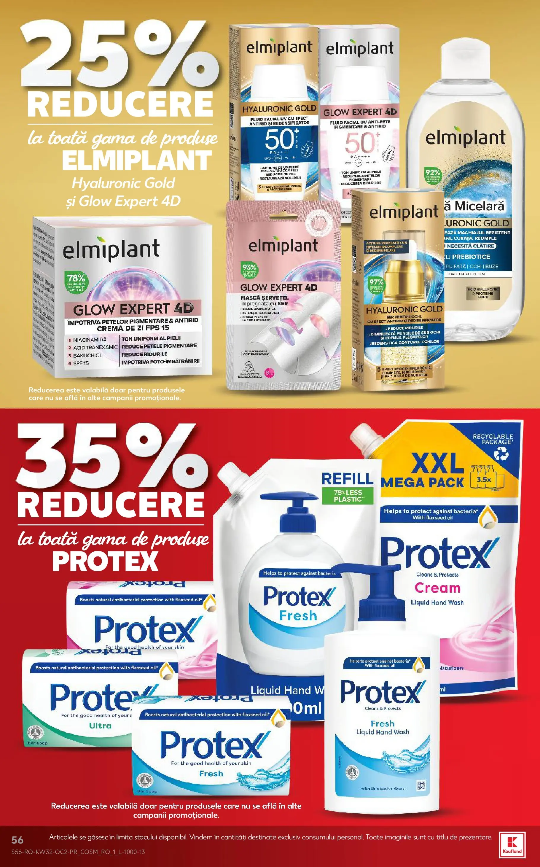Kaufland Slatina 05.08.2026 - Revista si Oferta | Pagină: 56 | Produse: Cremă de zi, Masaüstü kılıfı, Cremă