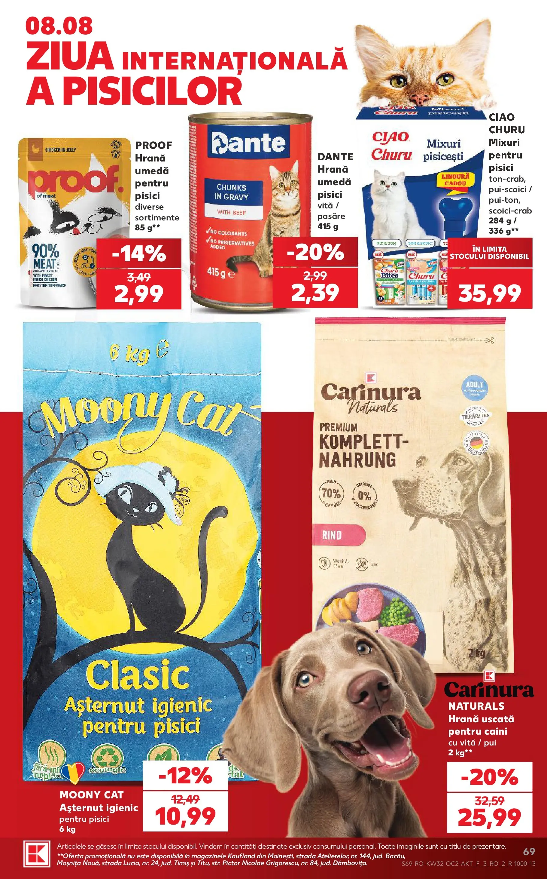 Kaufland Slatina 05.08.2026 - Revista si Oferta | Pagină: 69 | Produse: Hacıyatmaz Kedi Oyuncağı