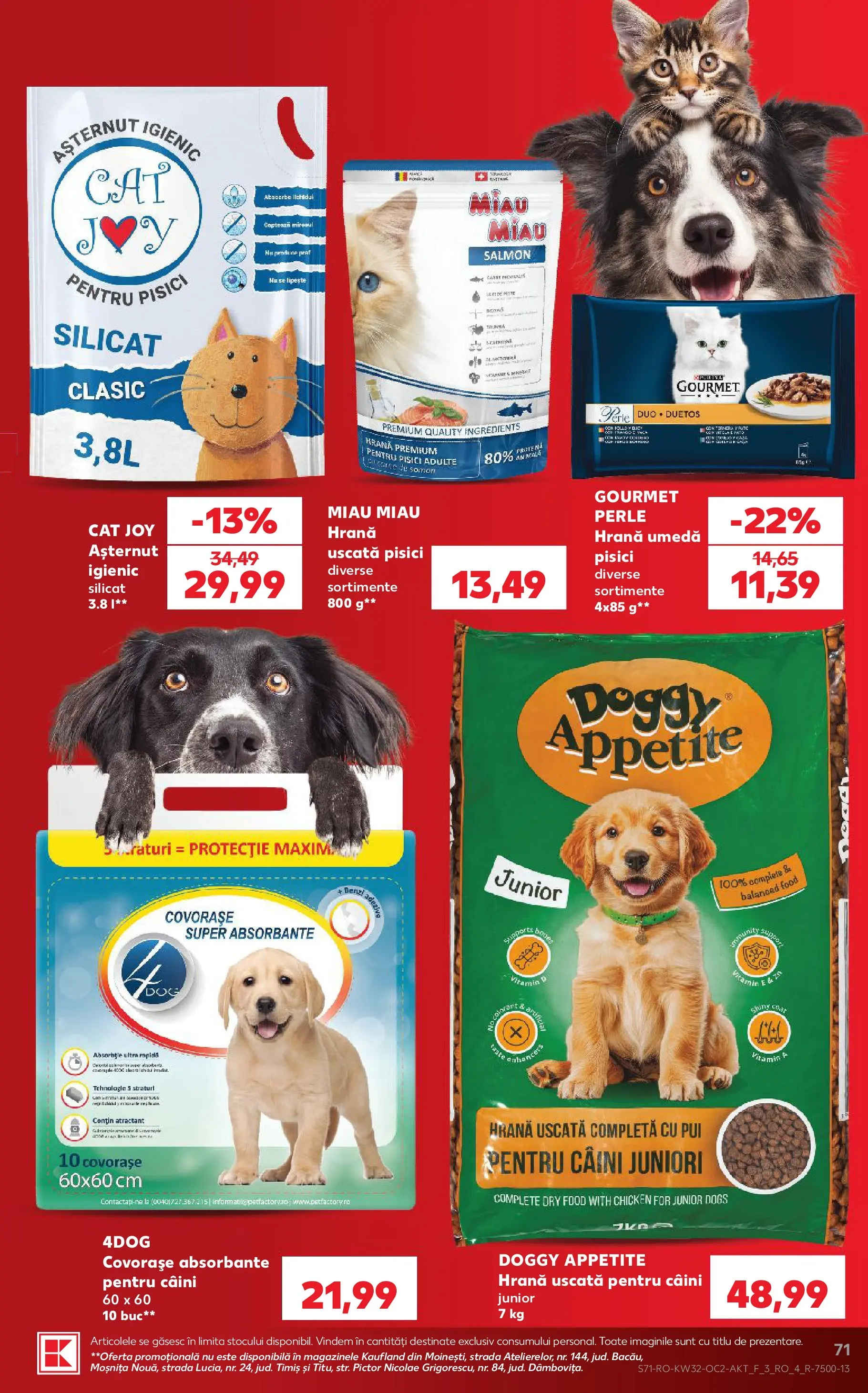 Kaufland Viseu de Sus 05.08.2026 || Revista si Oferte | Pagină: 71 | Produse: Akrilik boya, Hacıyatmaz Kedi Oyuncağı, Absorbante Kaufland Viseu de Sus 05.08.2026 - Revista si Oferta | Pagină: 71 | Produse: Akrilik boya, Hacıyatmaz Kedi Oyuncağı, Absorbante