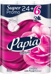 Papia Тоалeтна хартия различни видове