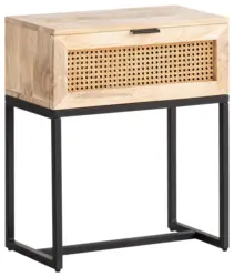 Nachttisch WL6.809 ca.50x60x30cm Mangoholz massiv