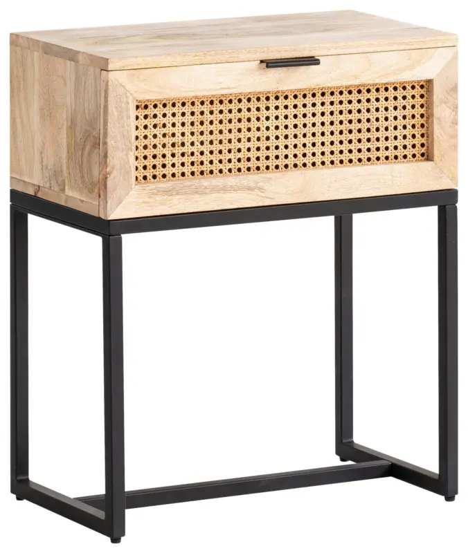 Nachttisch WL6.809 ca.50x60x30cm Mangoholz massiv