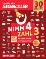 Segm&uuml;ller Segm&uuml;ller flugblatt - bis 15.08.2026