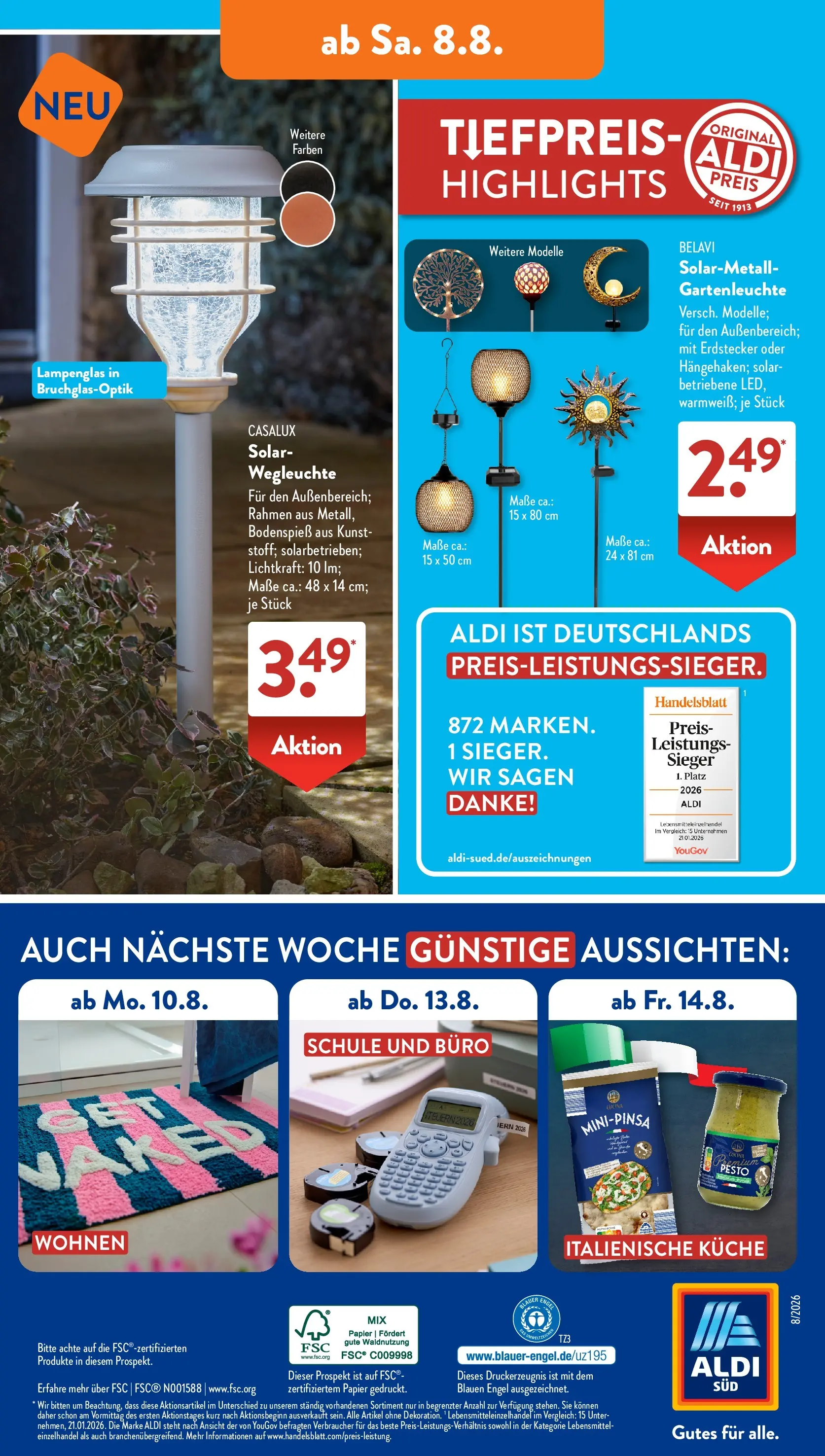Aldi Süd Wochenangebote (ab 03.08.2026) zum Blättern | Seite: 25