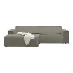 Wohnlandschaft Loft Graubraun