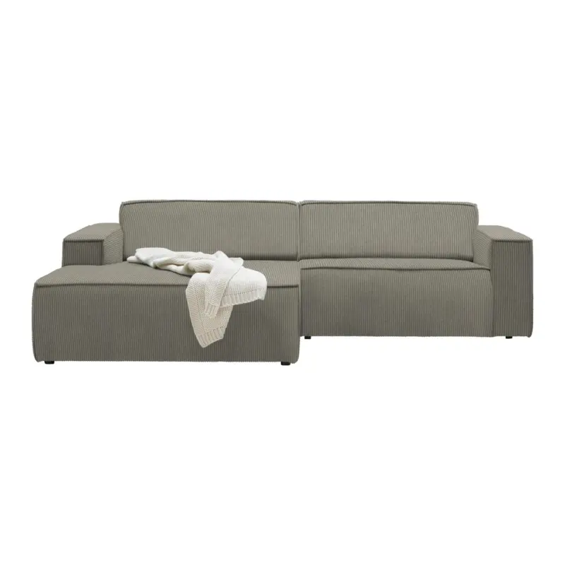 Wohnlandschaft Loft Graubraun