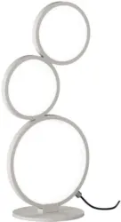 LED-Tischleuchte Rondo in Wei&szlig; max. 17 Watt