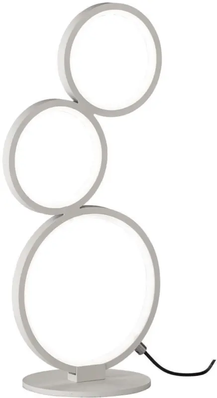 LED-Tischleuchte Rondo in Wei&szlig; max. 17 Watt