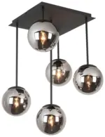 m&ouml;max Dornbirn - Ihr Trendm&ouml;belhaus in Dornbirn Deckenleuchte Lip Schwarz/Chromfarben Deckenlampe