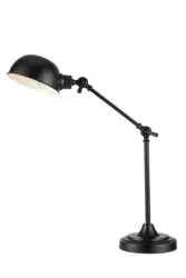 Schreibtischleuchte Portland Schwarz max. 40 Watt Schreibtischlampe