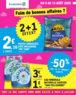 E.Leclerc DEPENSER MOINS 18 - du 04.08.2026