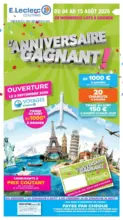 E.Leclerc Anniversaire magasin 2026 - au 16.08.2026