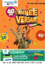 E.Leclerc Lann&eacute;e-versaire ! - au 15.08.2026